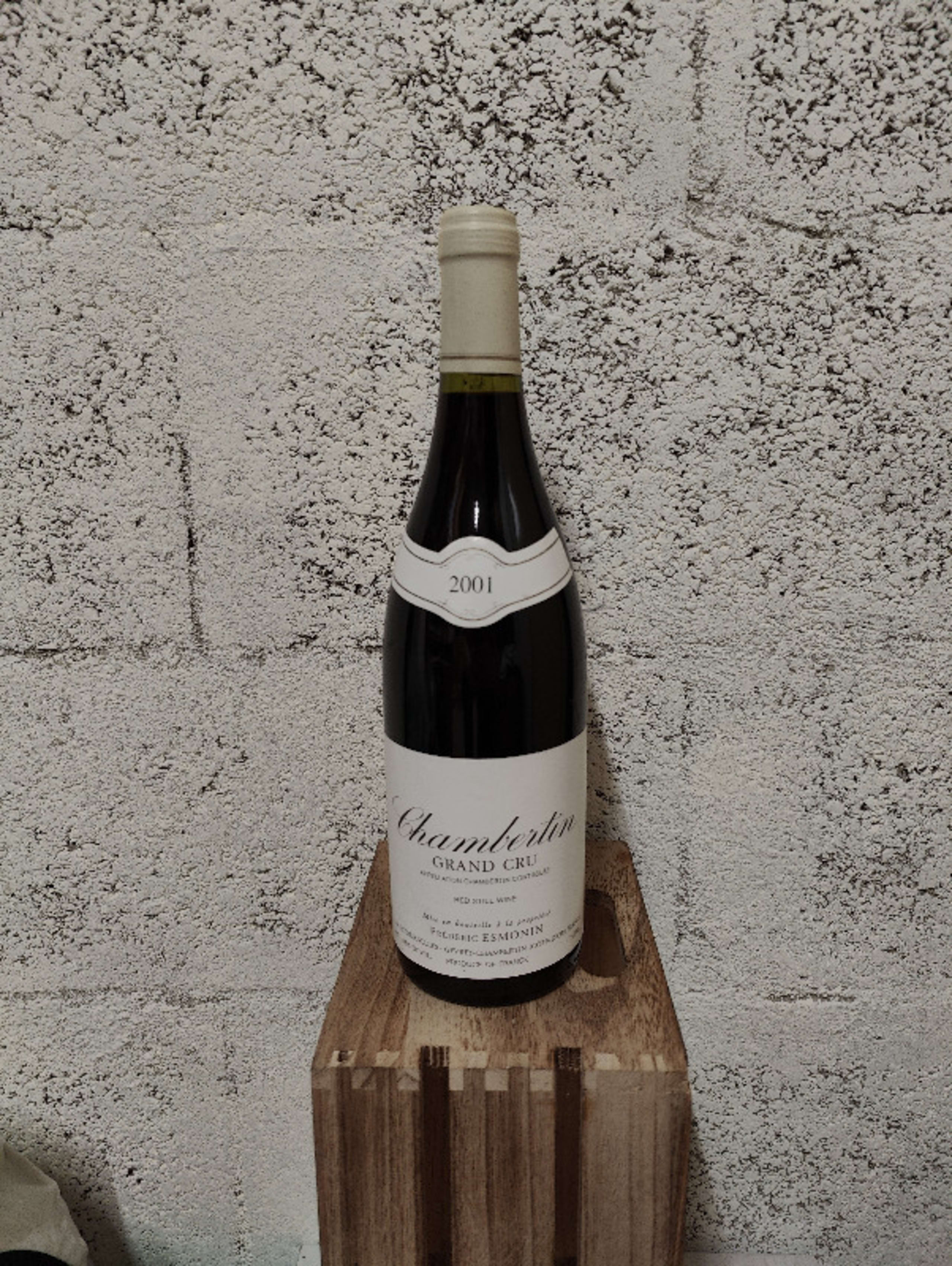 Chambertin, Grand Cru, Frédéric Esmonin, 2001