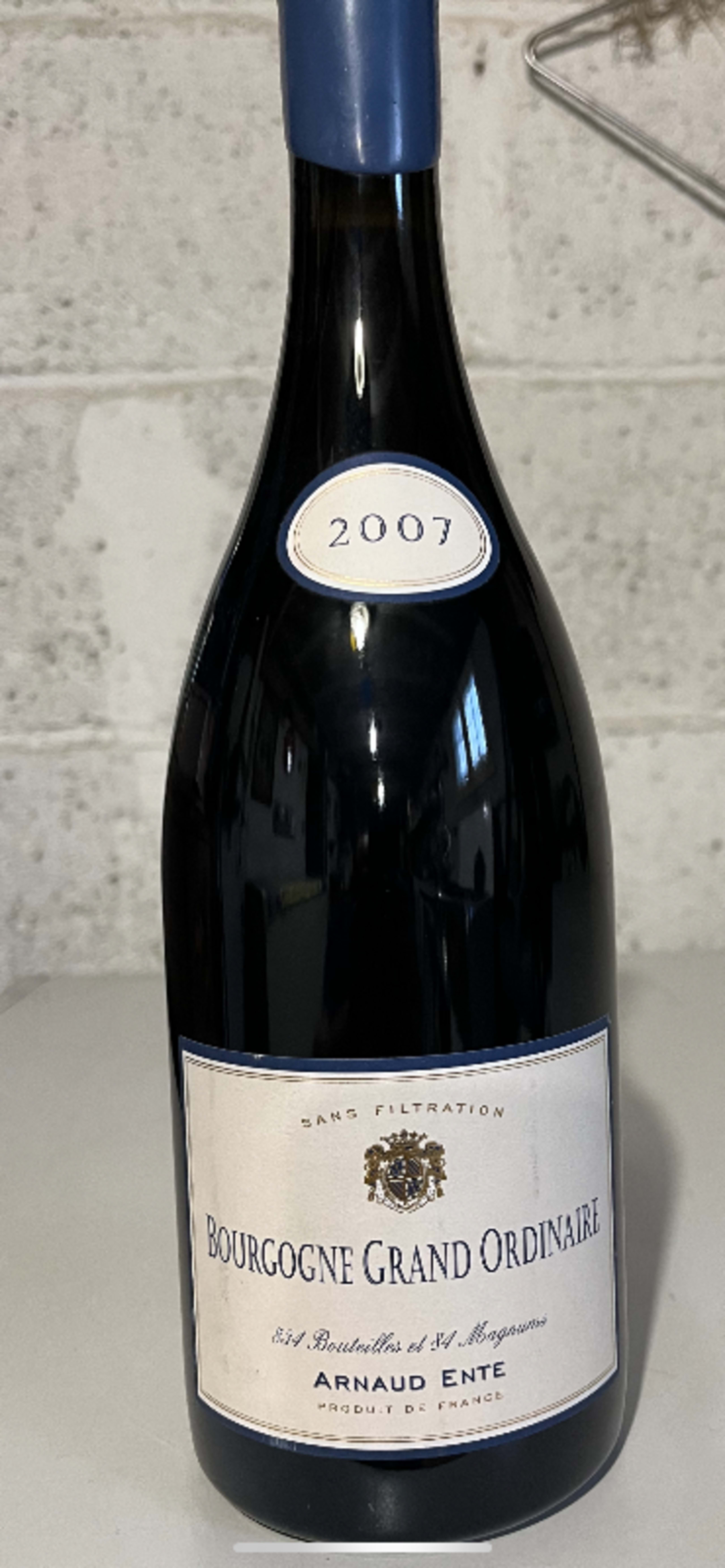 Bourgogne, Grand Ordinaire, Arnaud Ente, 2007