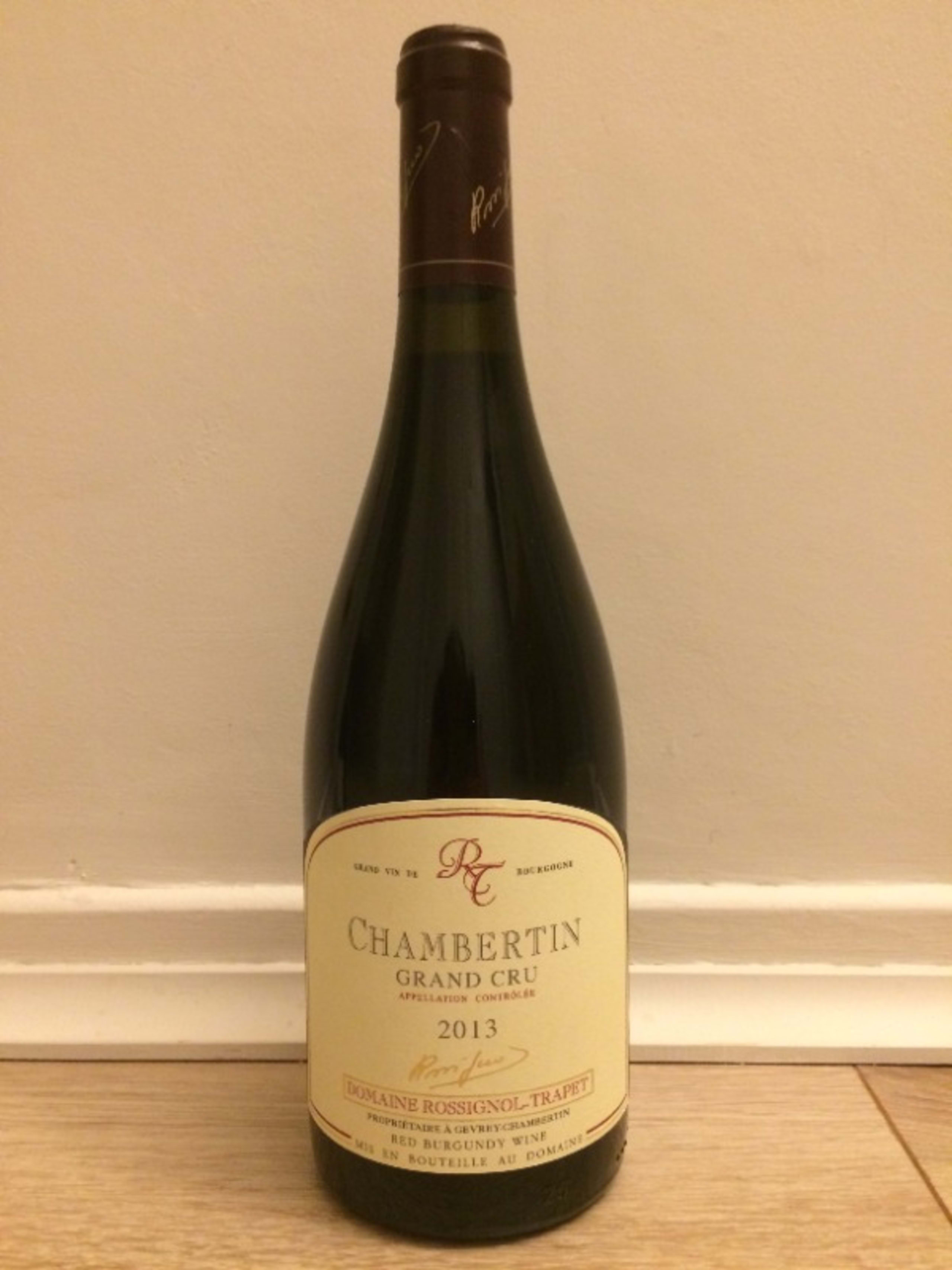 Chambertin, Grand cru, Domaine Rossignol-Trapet, 2013