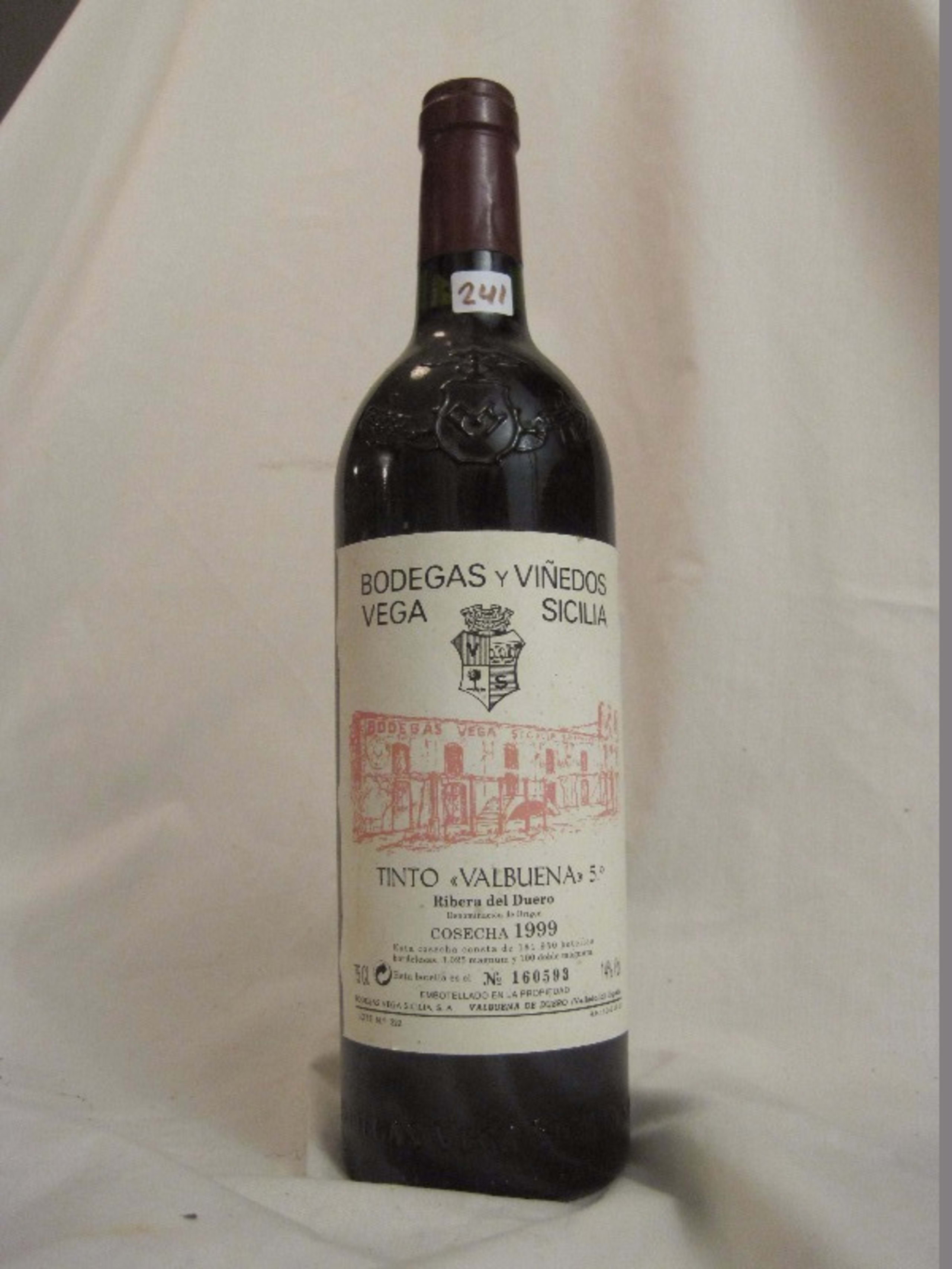 Tinto Valbuena 5°, Vega Sicilia, 1999