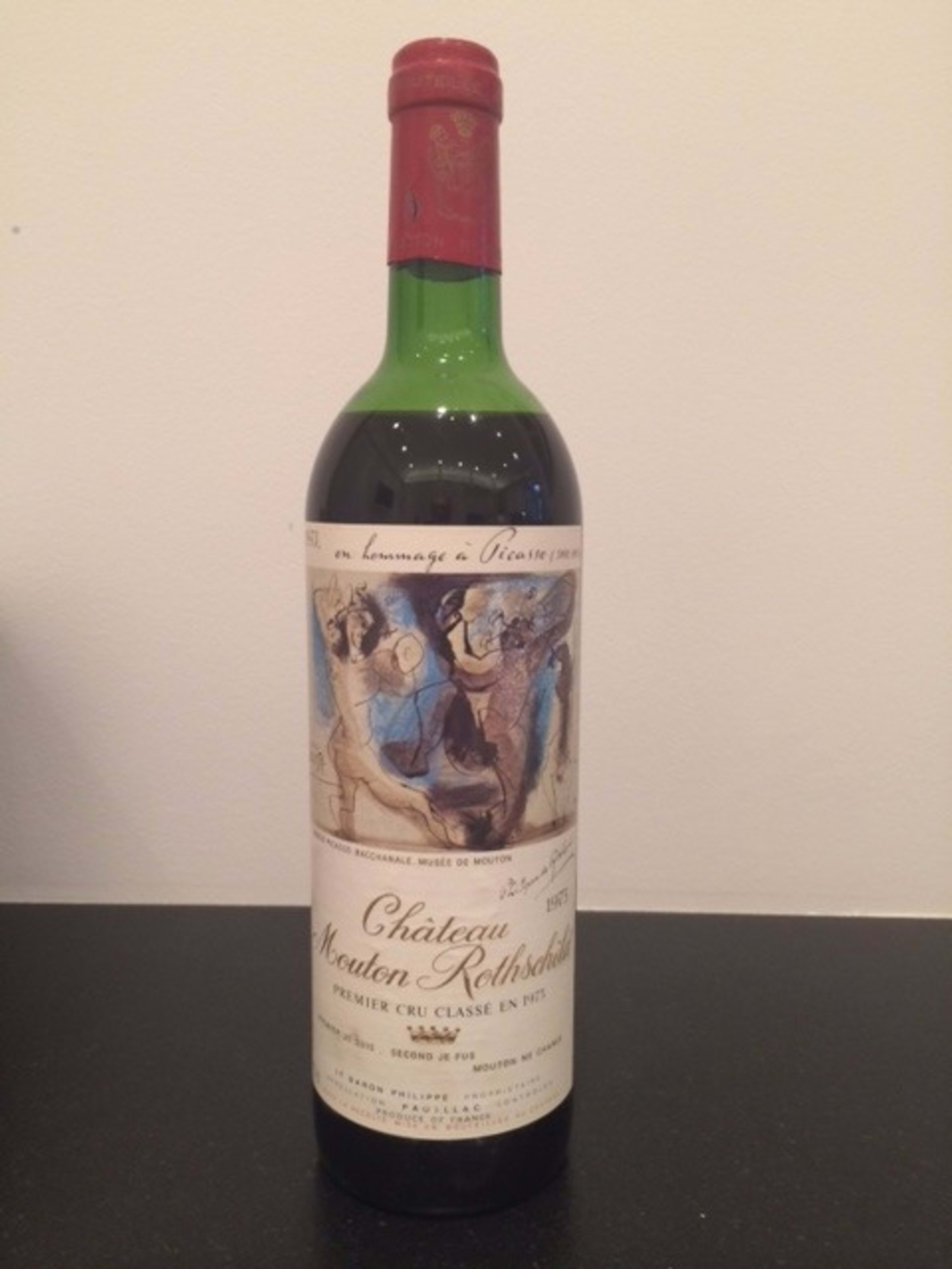 Pauillac, Château Mouton Rothschild, 1973