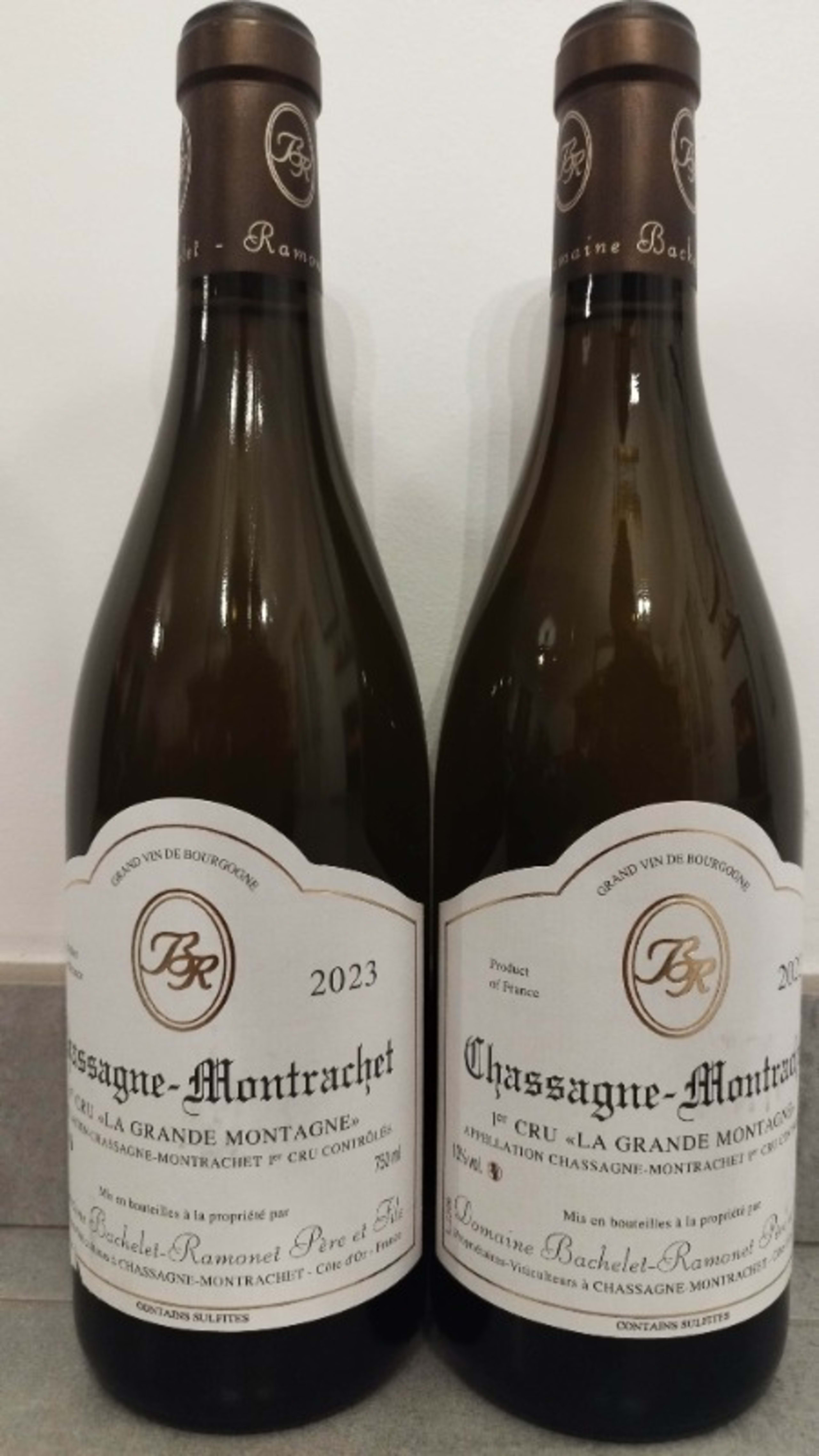 2 x Chassagne-Montrachet, 1er Cru - La Grande Montagne, domaine Bachelet-Ramonet, 2023