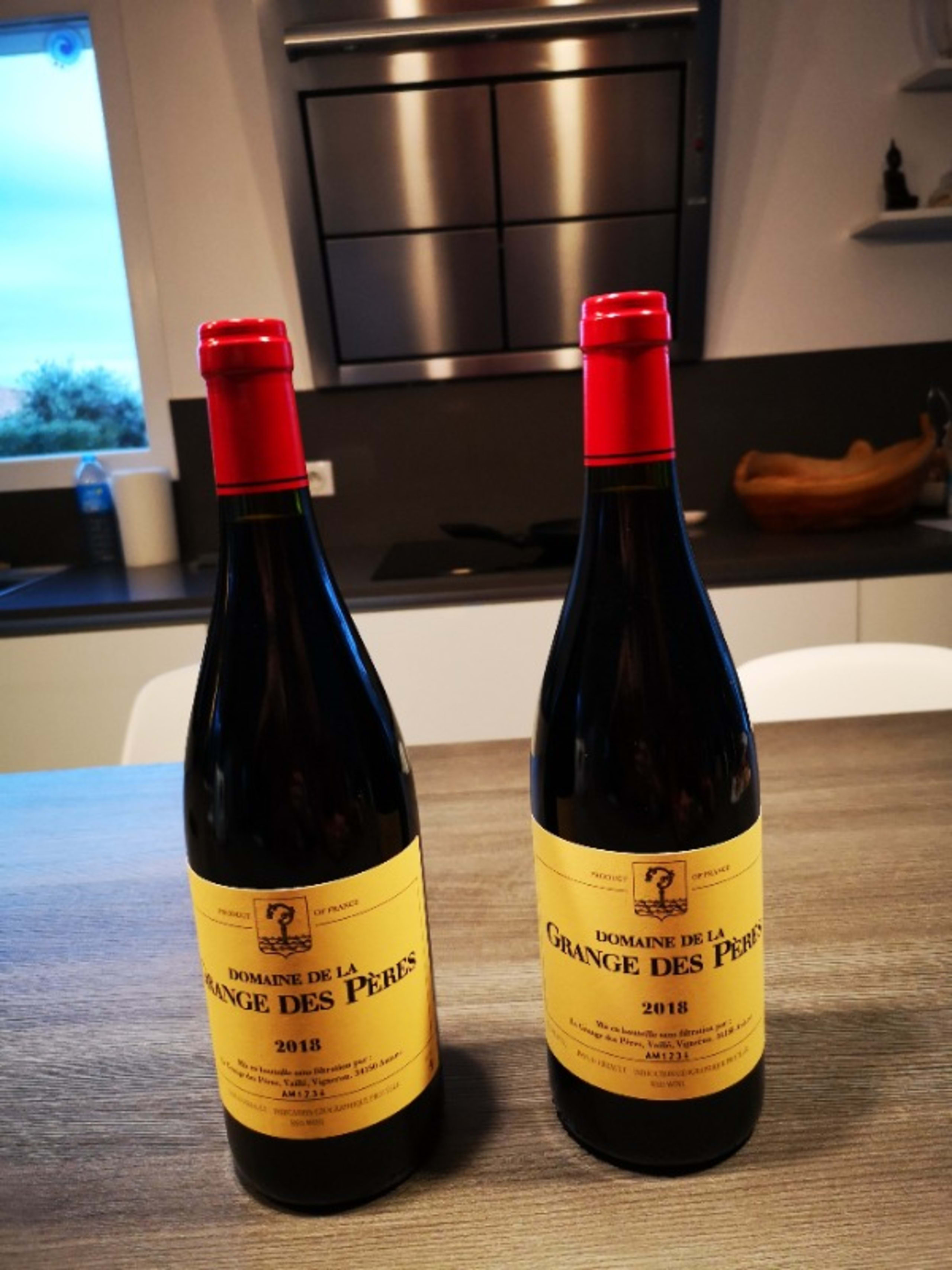 2 x Domaine de la Grange des Pères, Vin de Pays de l'Hérault, 2018