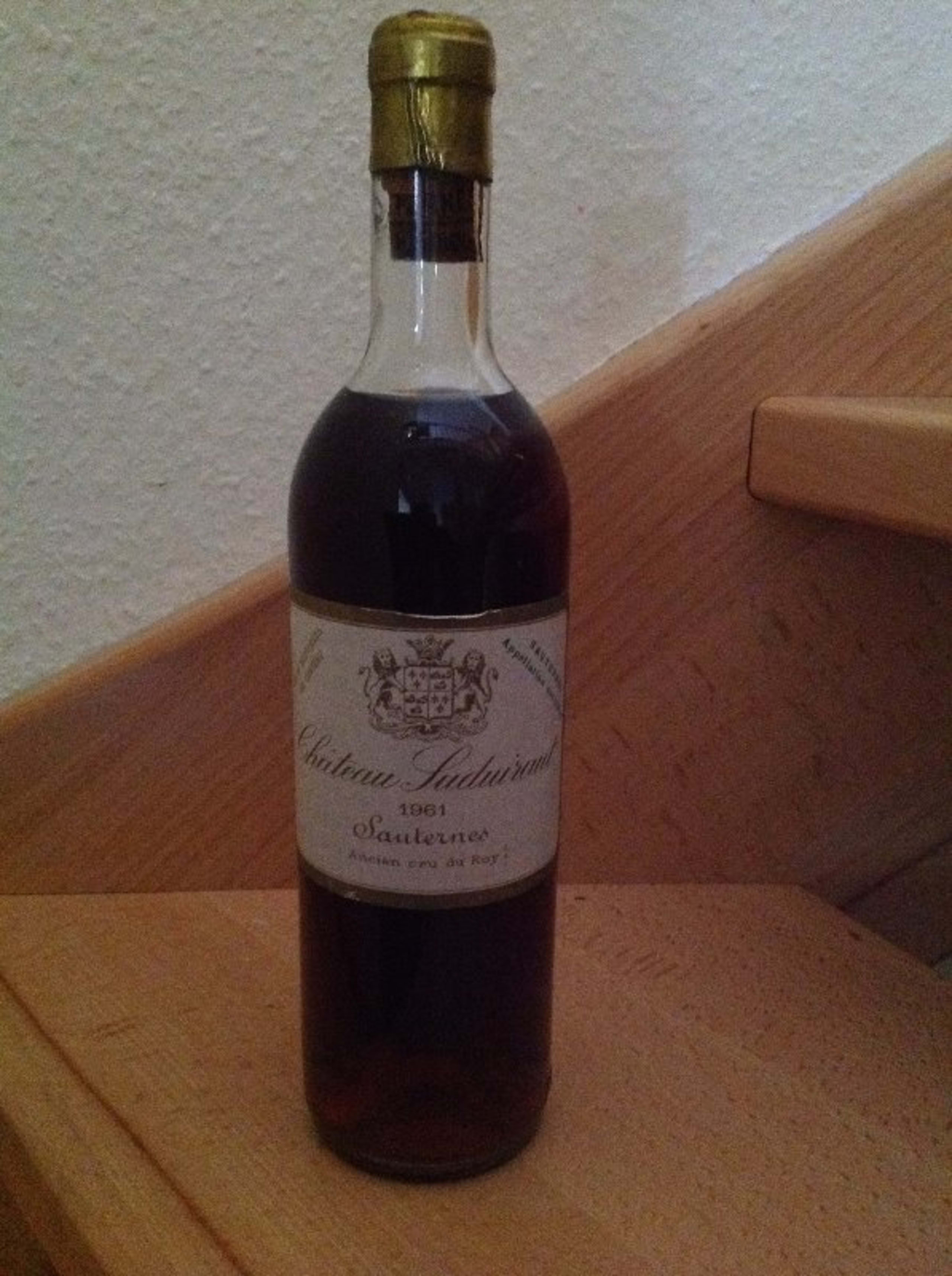 Château Suduirau, Sauternes, 1961