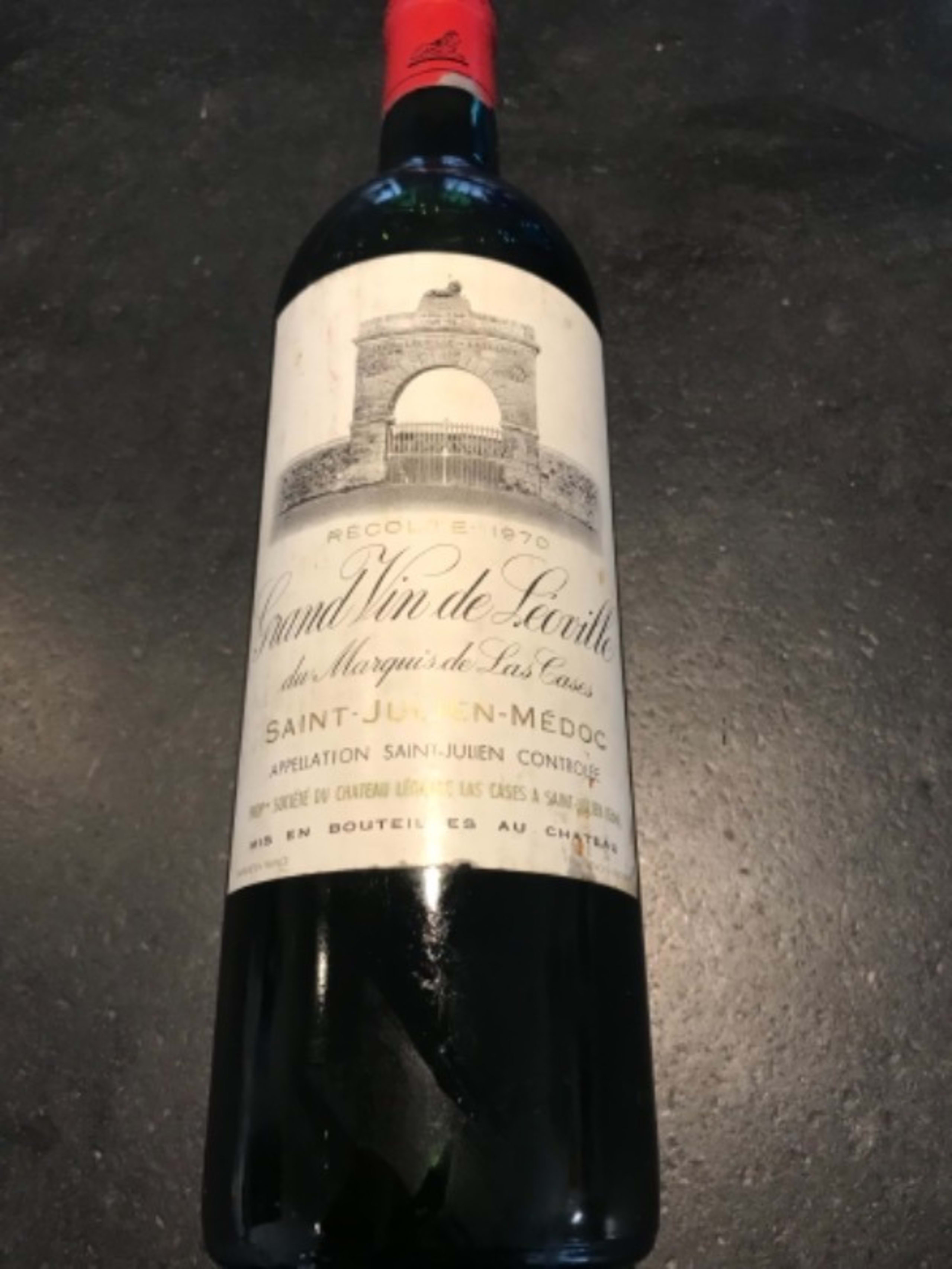 du Marquis de Las Cases, Grand Vin de Léoville, Saint Julien, 1970