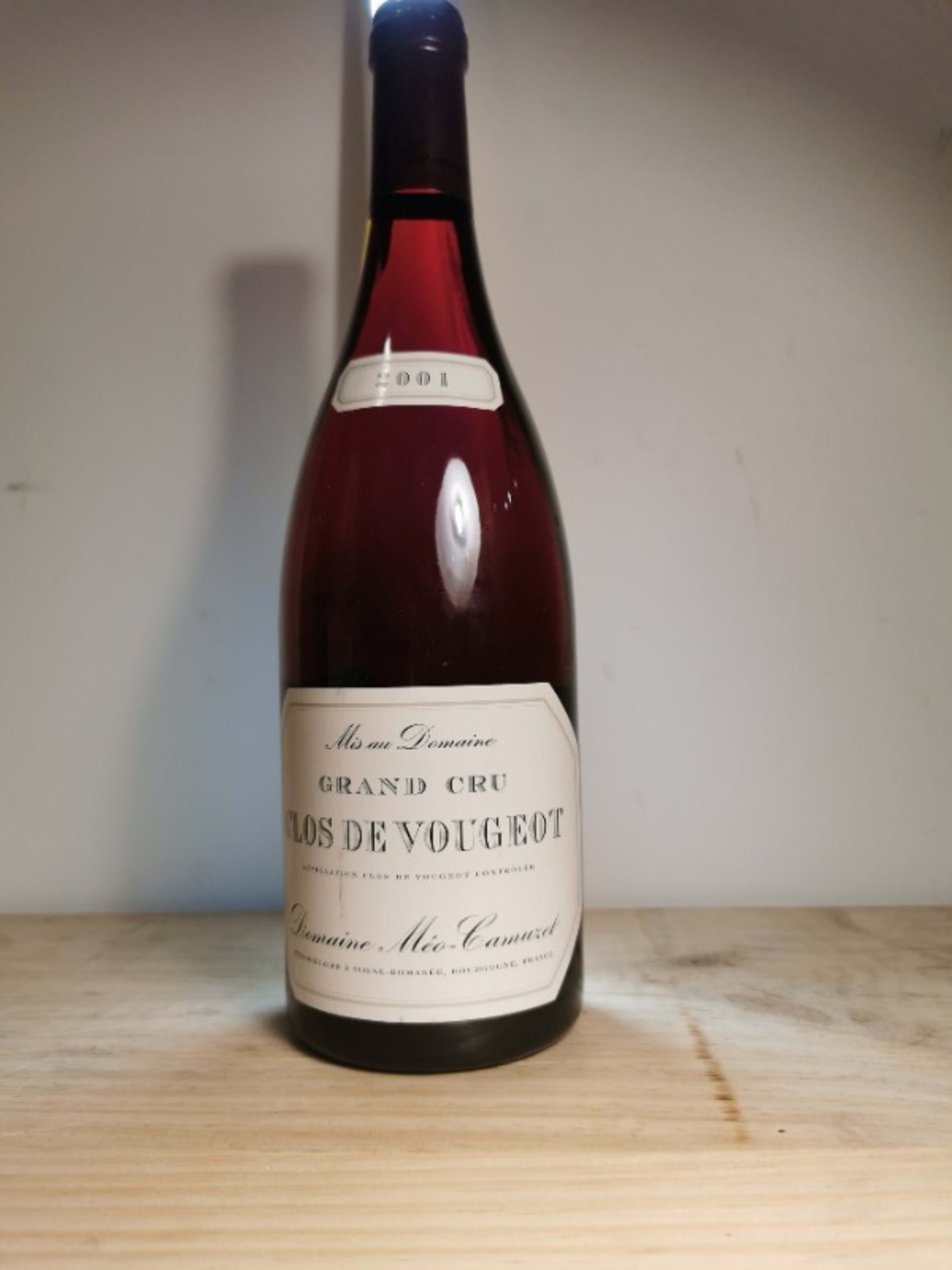 Clos de Vougeot, Grand Cru, Domaine Méo-Camuzet, 2001