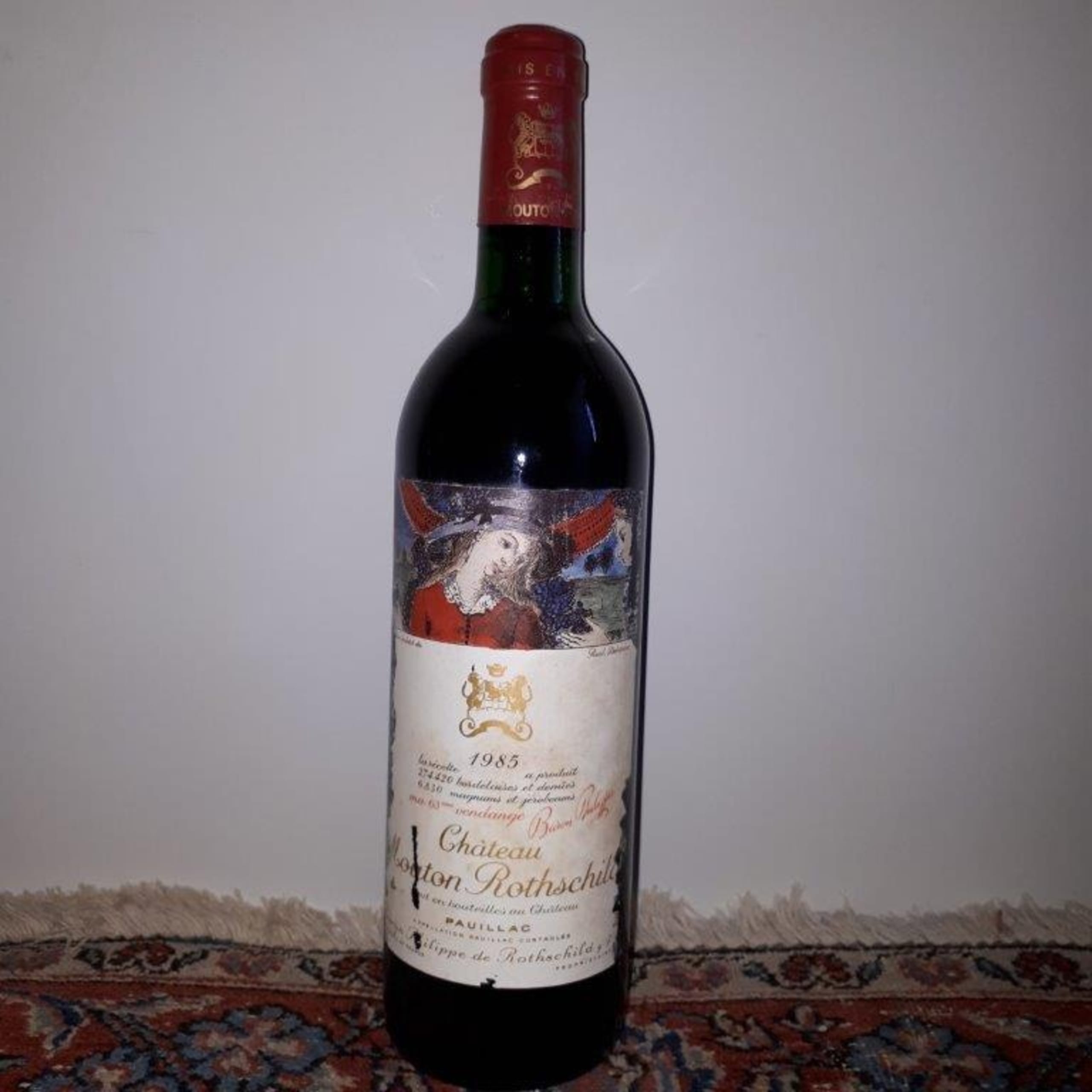 Château Mouton ROTHSCHILD, Pauillac, 1985