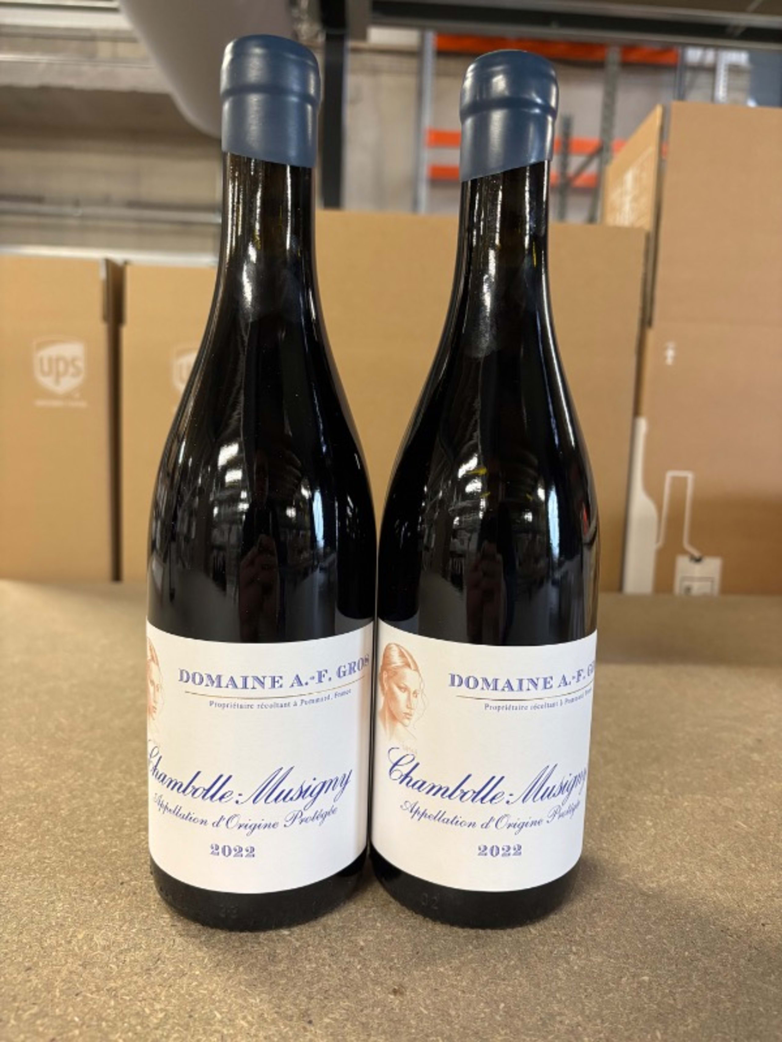 2 x Chambolle-Musigny, Anne Françoise Gros, 2022