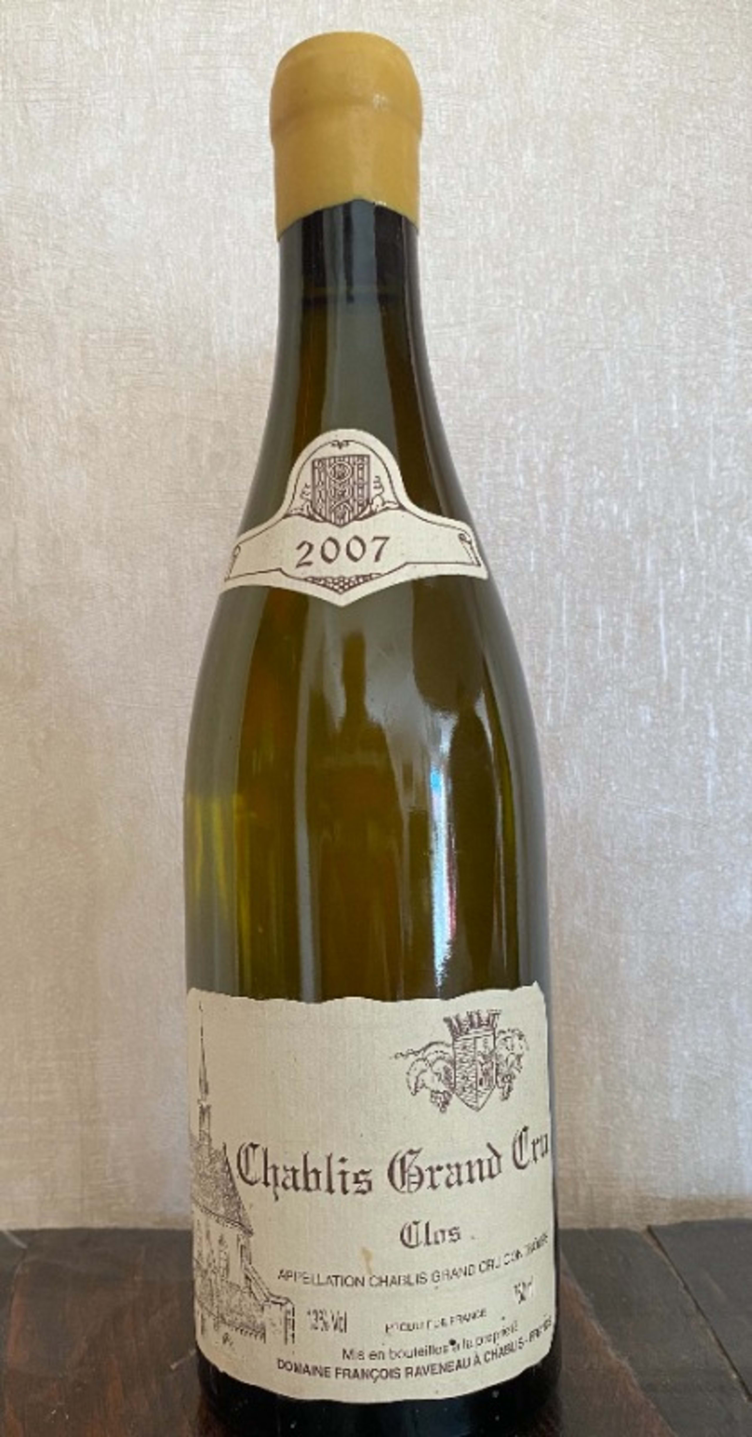 Chablis Grand Cru, Les Clos, Domaine Raveneau, 2007