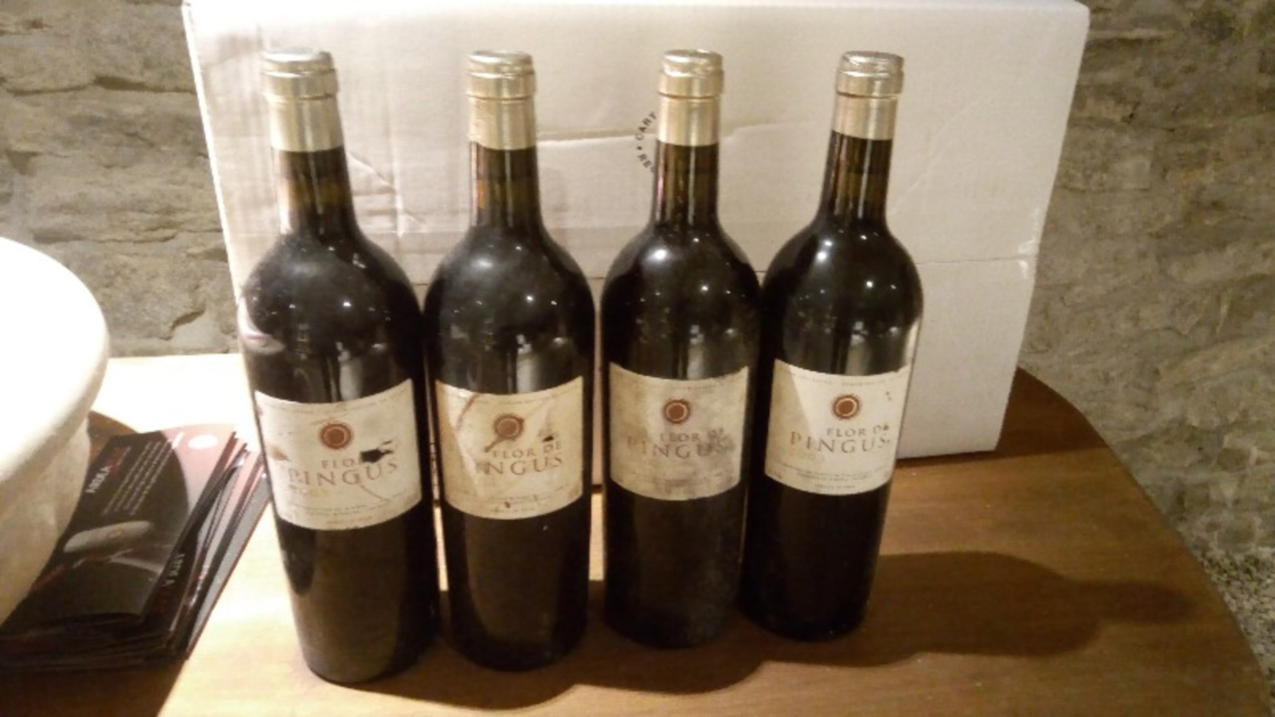 4 x Flor de Pingus, Dominio de Pingus, Ribera del Duero, 2003
