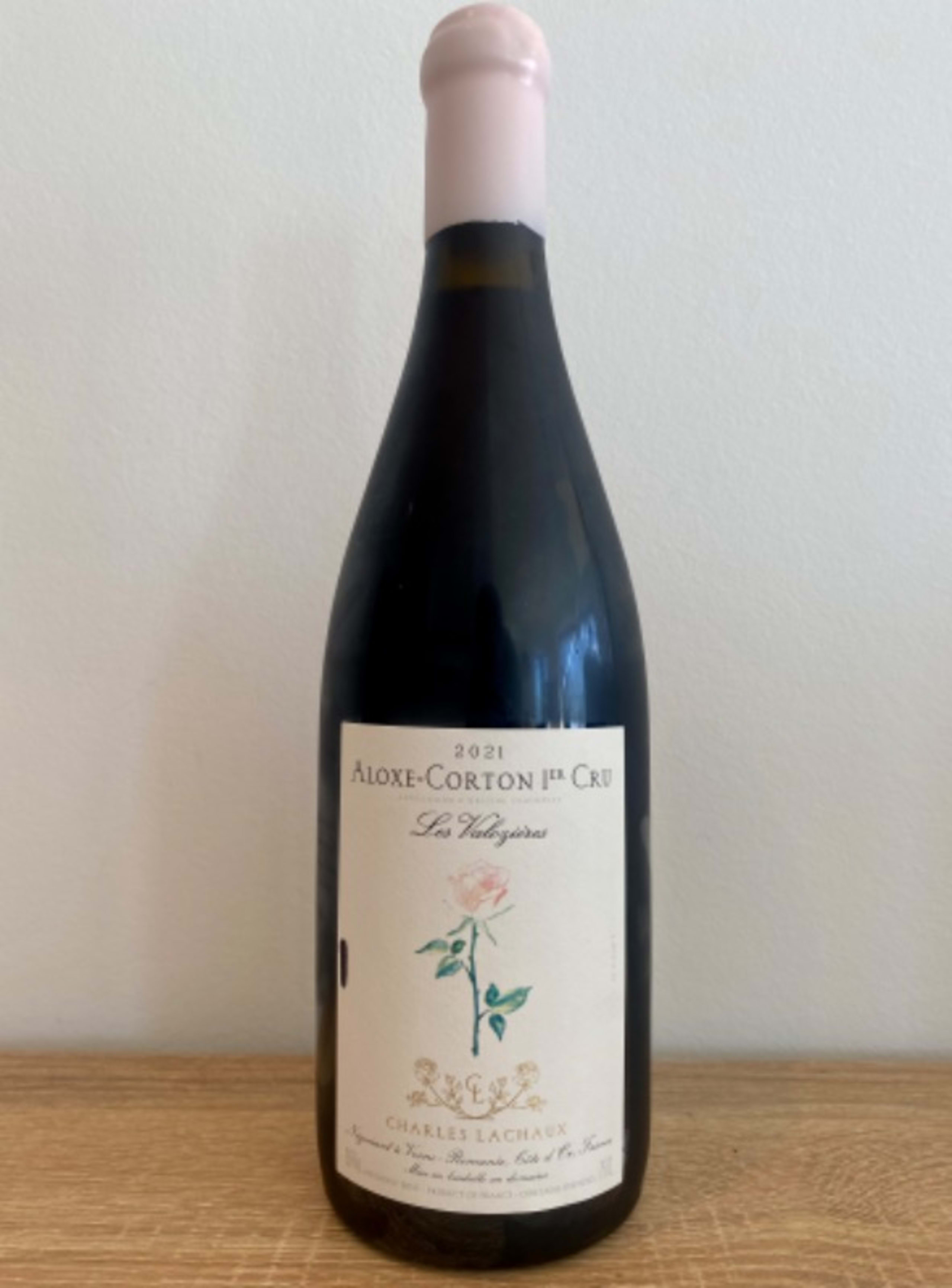 Aloxe-Corton, 1re cru Les Valozières, Charles Lachaux, 2021