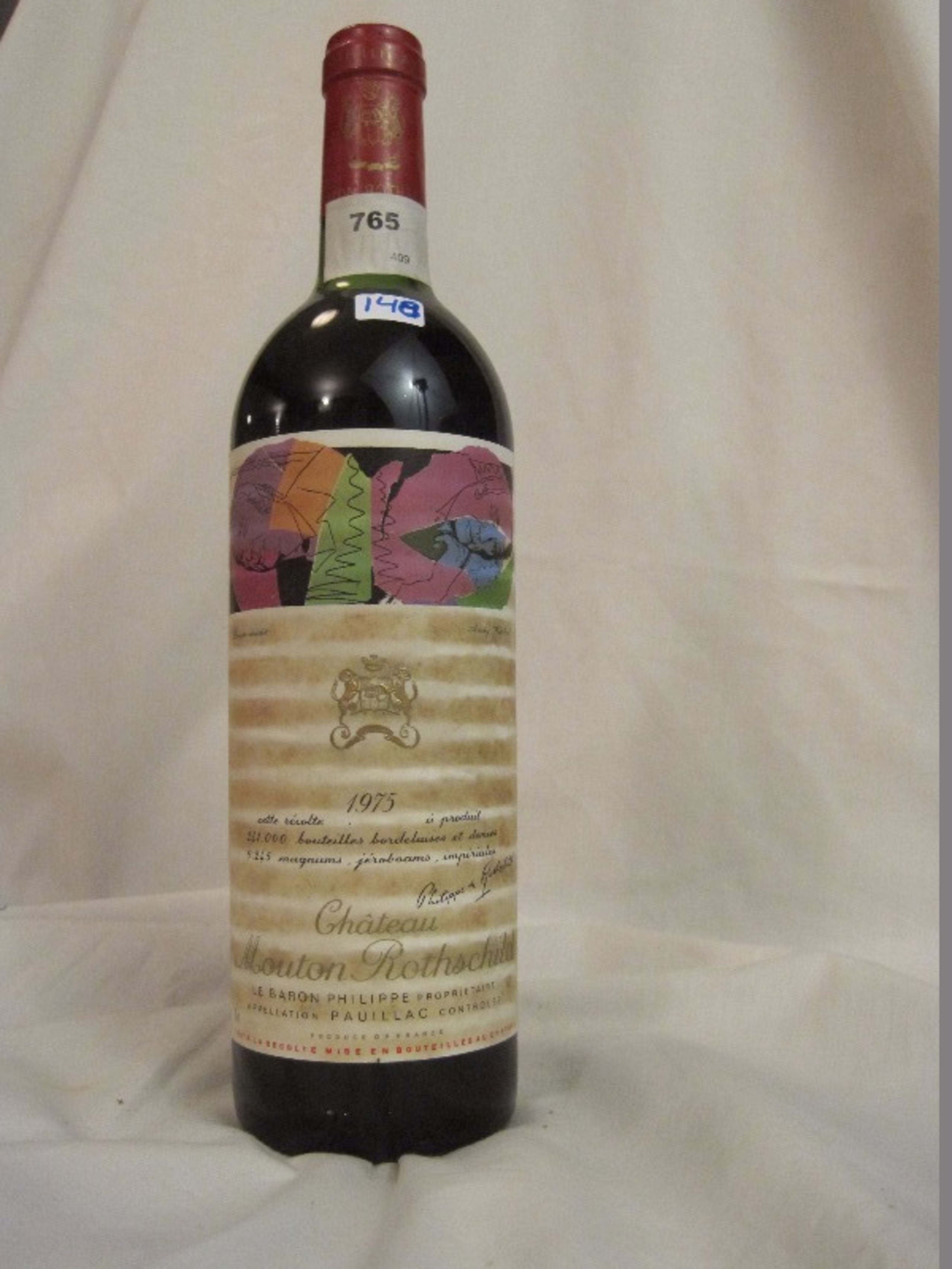 Pauillac, Château Mouton Rothschild, 1975