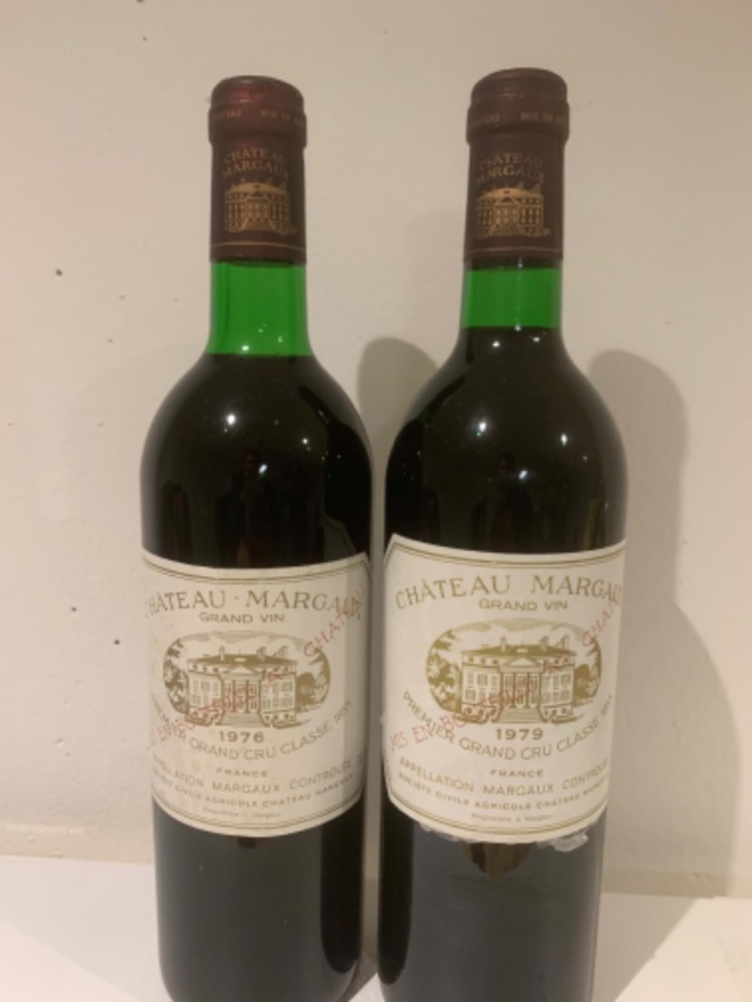 2 x Château Margaux, Margaux, 1976/1979