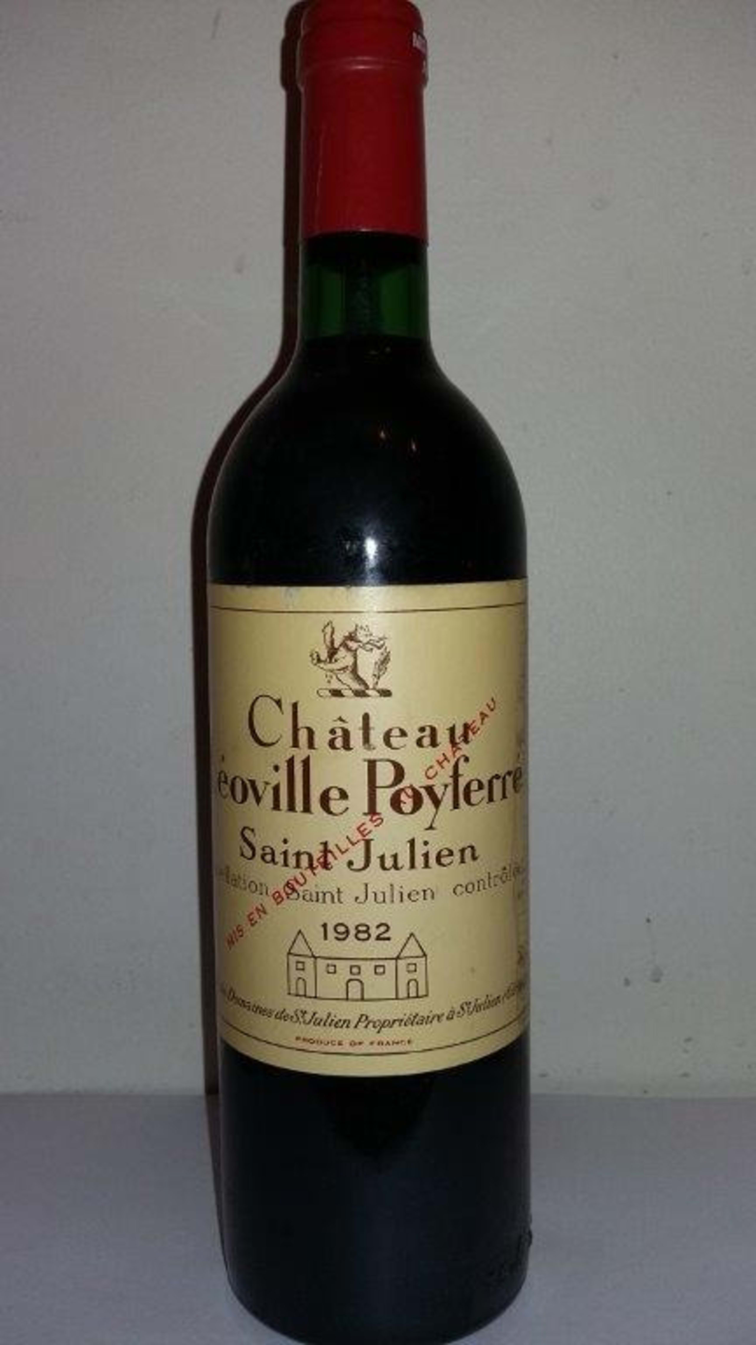 Leoville Poyferré, Saint-Julien, 1982