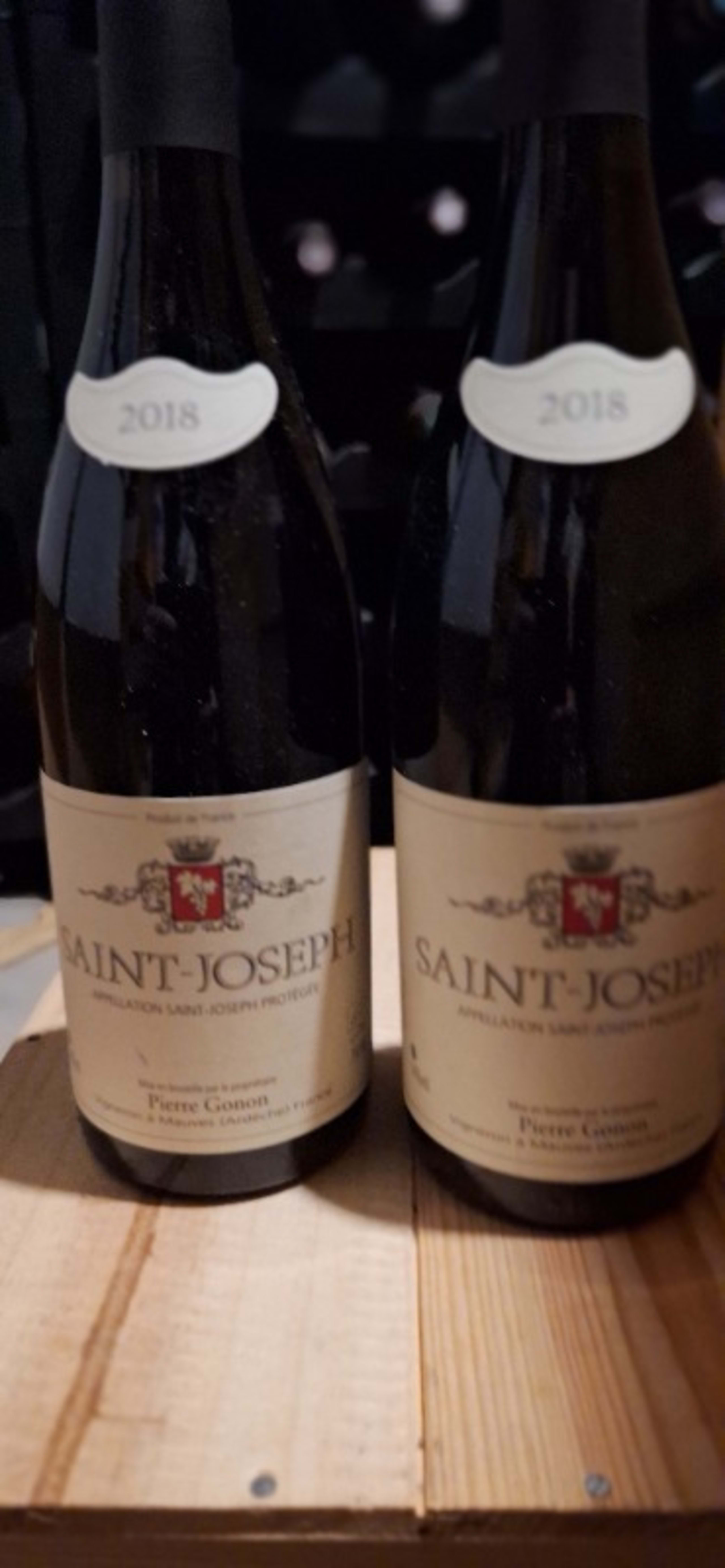 2 x Saint-Joseph, Domaine Pierre Gonon, 2018