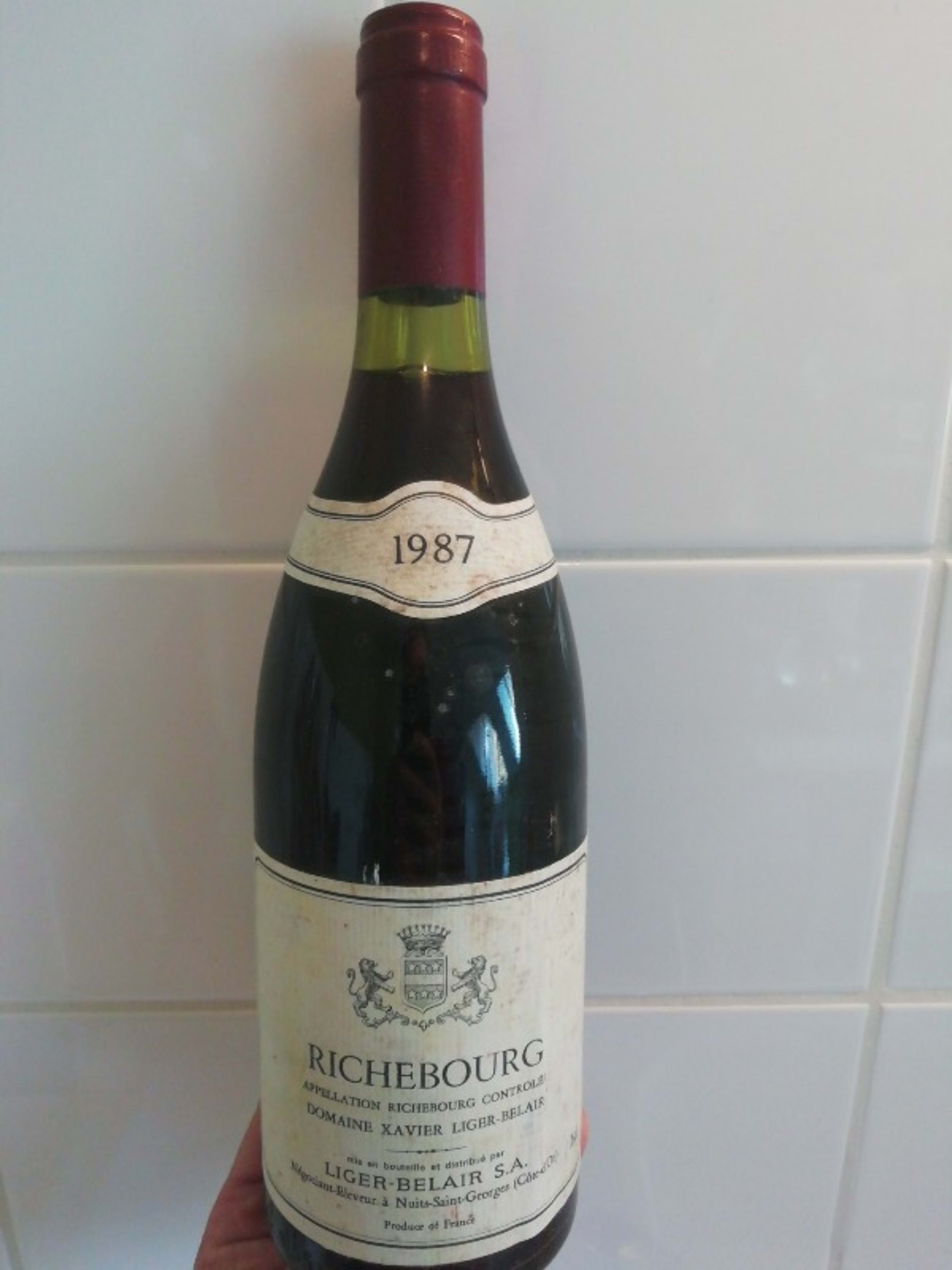 Richebourg, Xavier Liger Belair, 1987