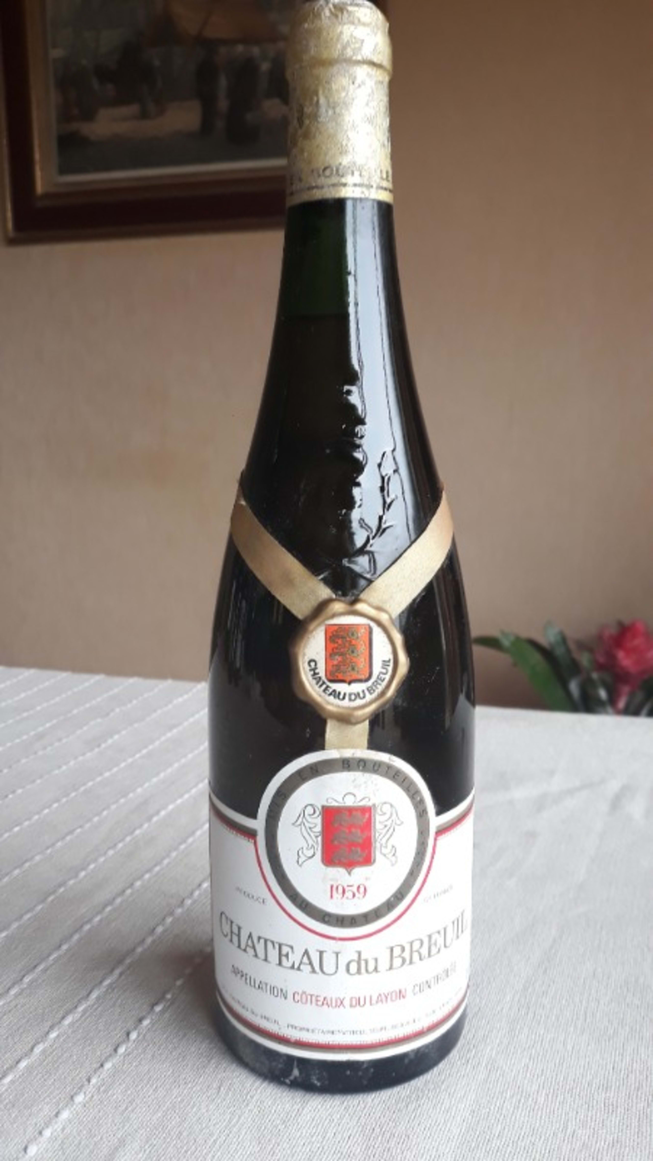 Coteaux-du-Layon, Chateau du Breuil, 1959