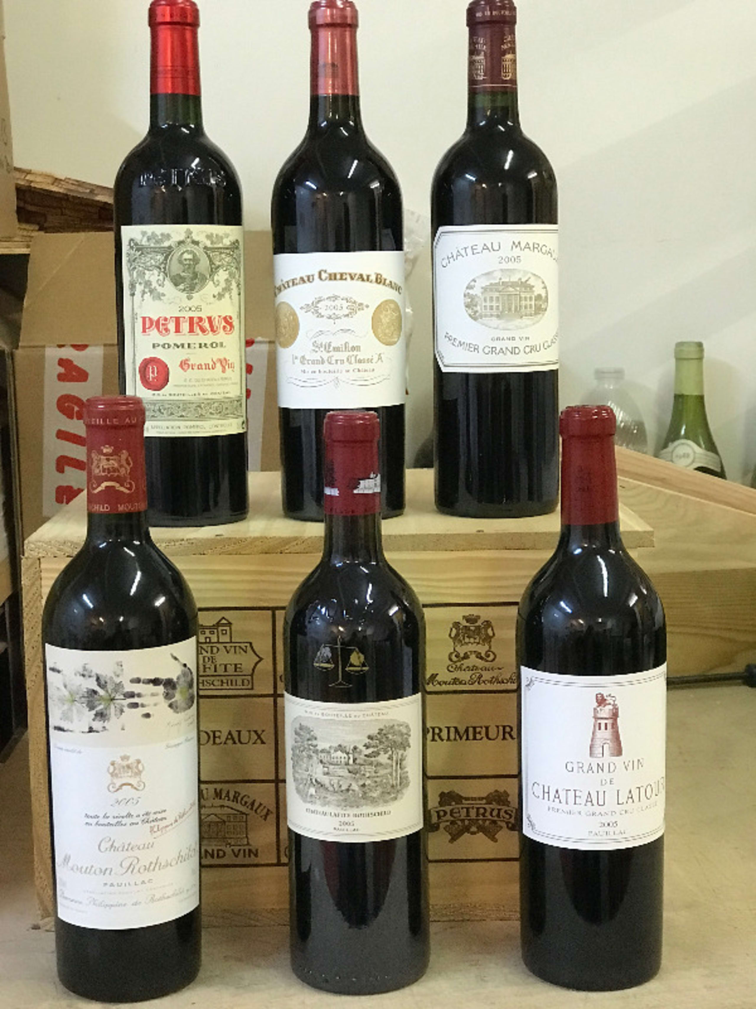 Caisse Primeur Duclot, Bordeaux, 2005 (6 btles)