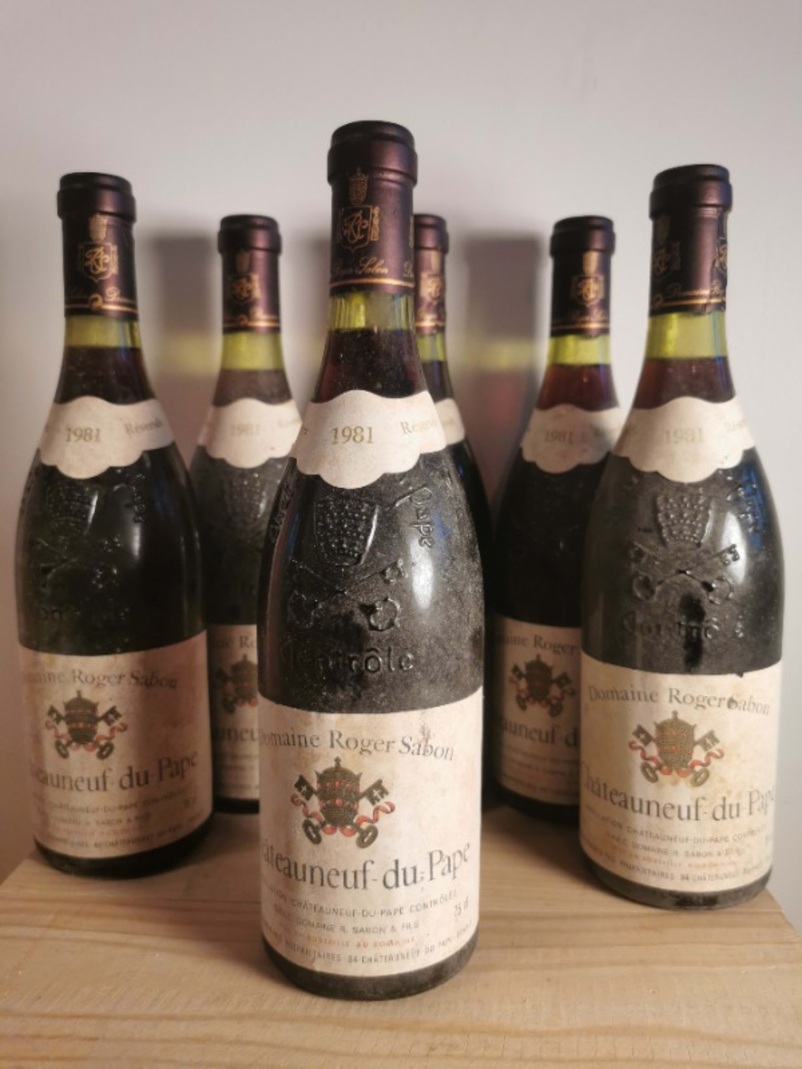 CBO/OWC6 x Châteauneuf-du-Pape, Domaine Roger Sabon, 1981
