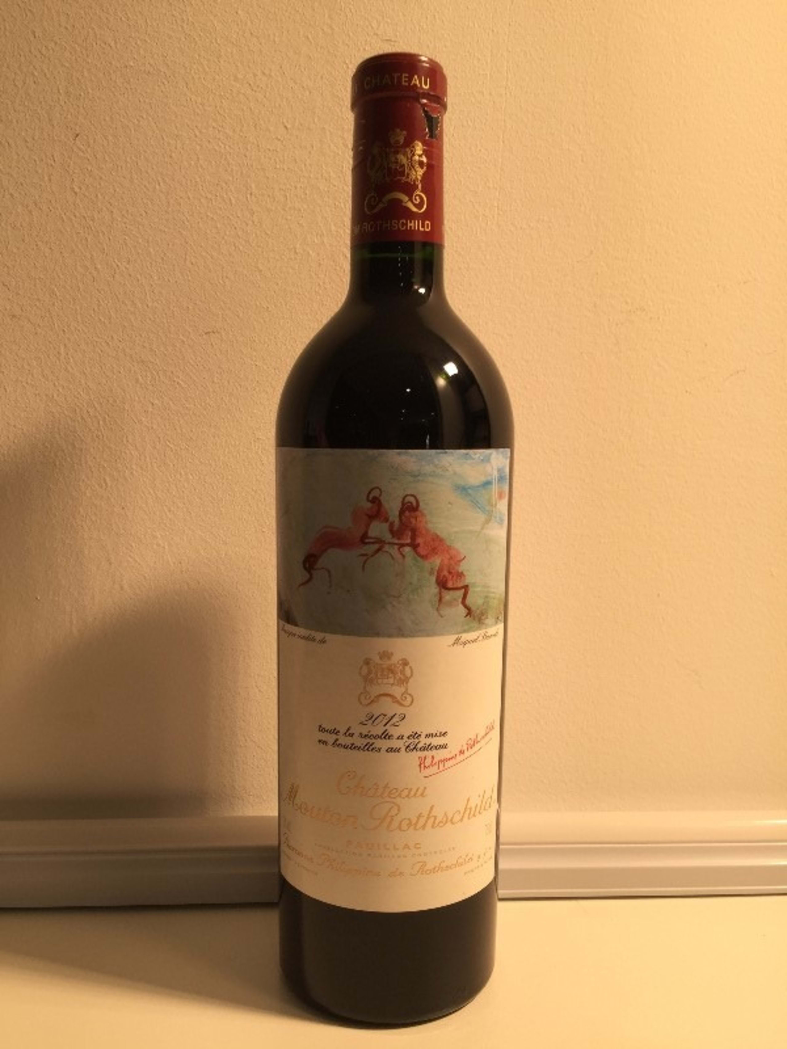 Château MOUTON ROTHSCHILD, Pauillac, 2012