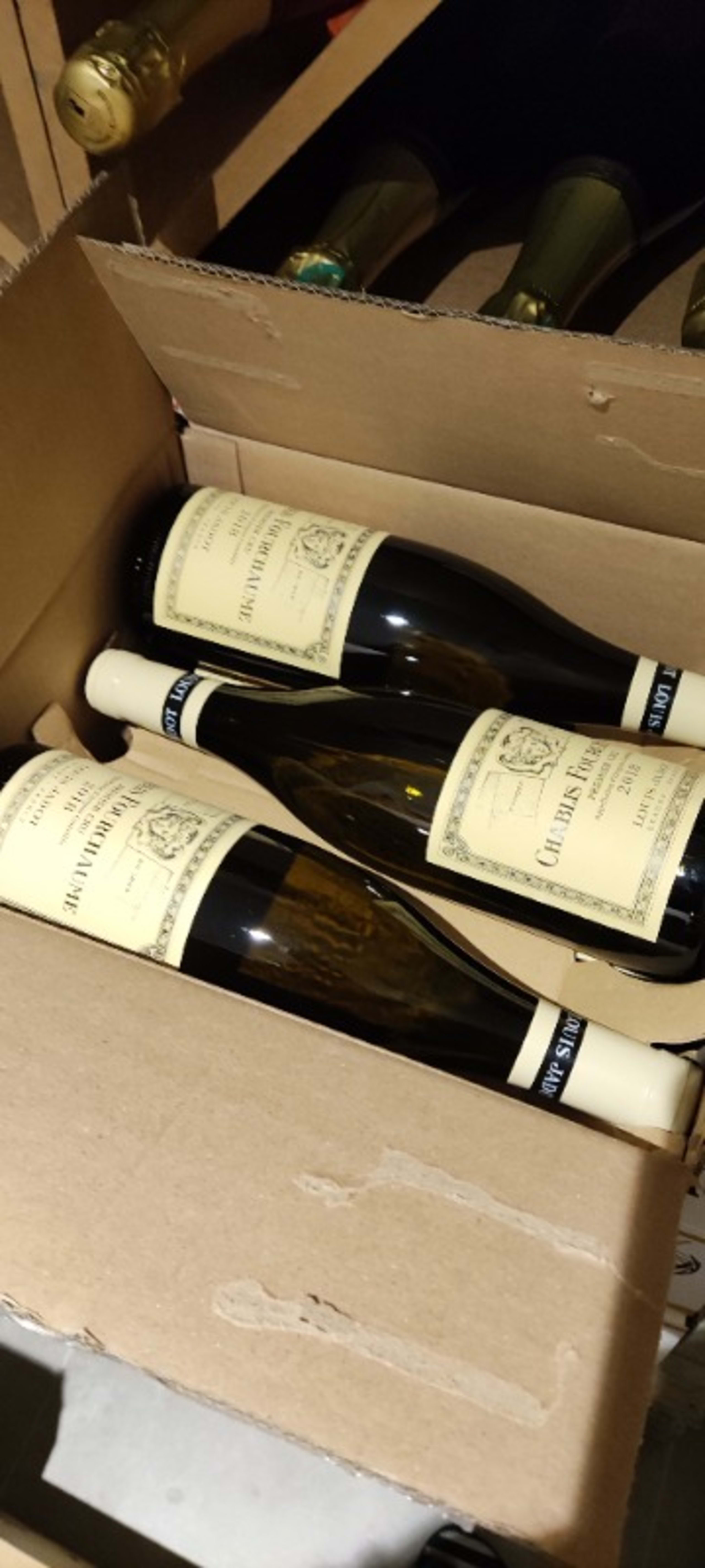 3 x Chablis Premier Cru, Fourchaume 1er cru, Louis Jadot, 2018