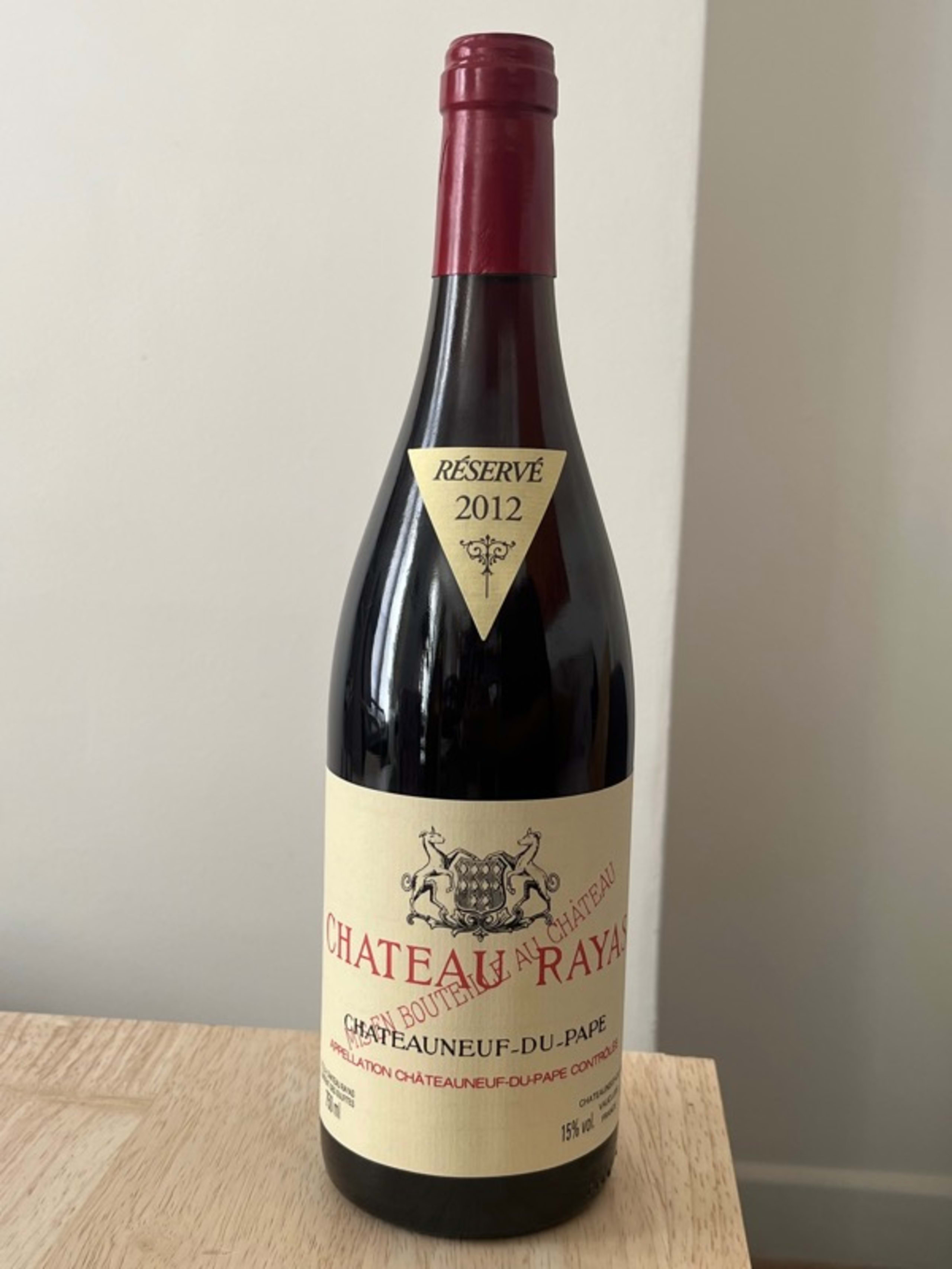 Châteauneuf-du-Pape, Château Rayas, 2012