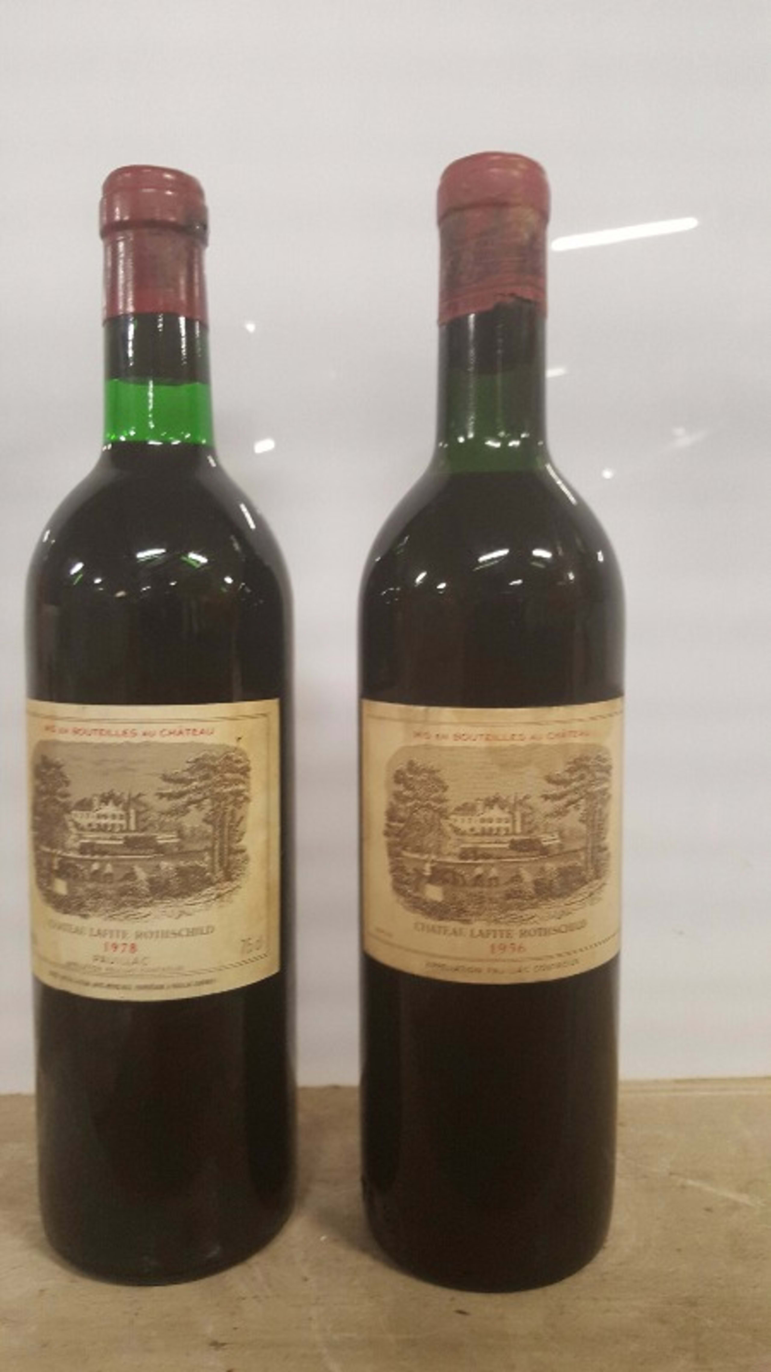 Château Lafite Rothschild, Pauillac, 1956, 1978 (2 btles)