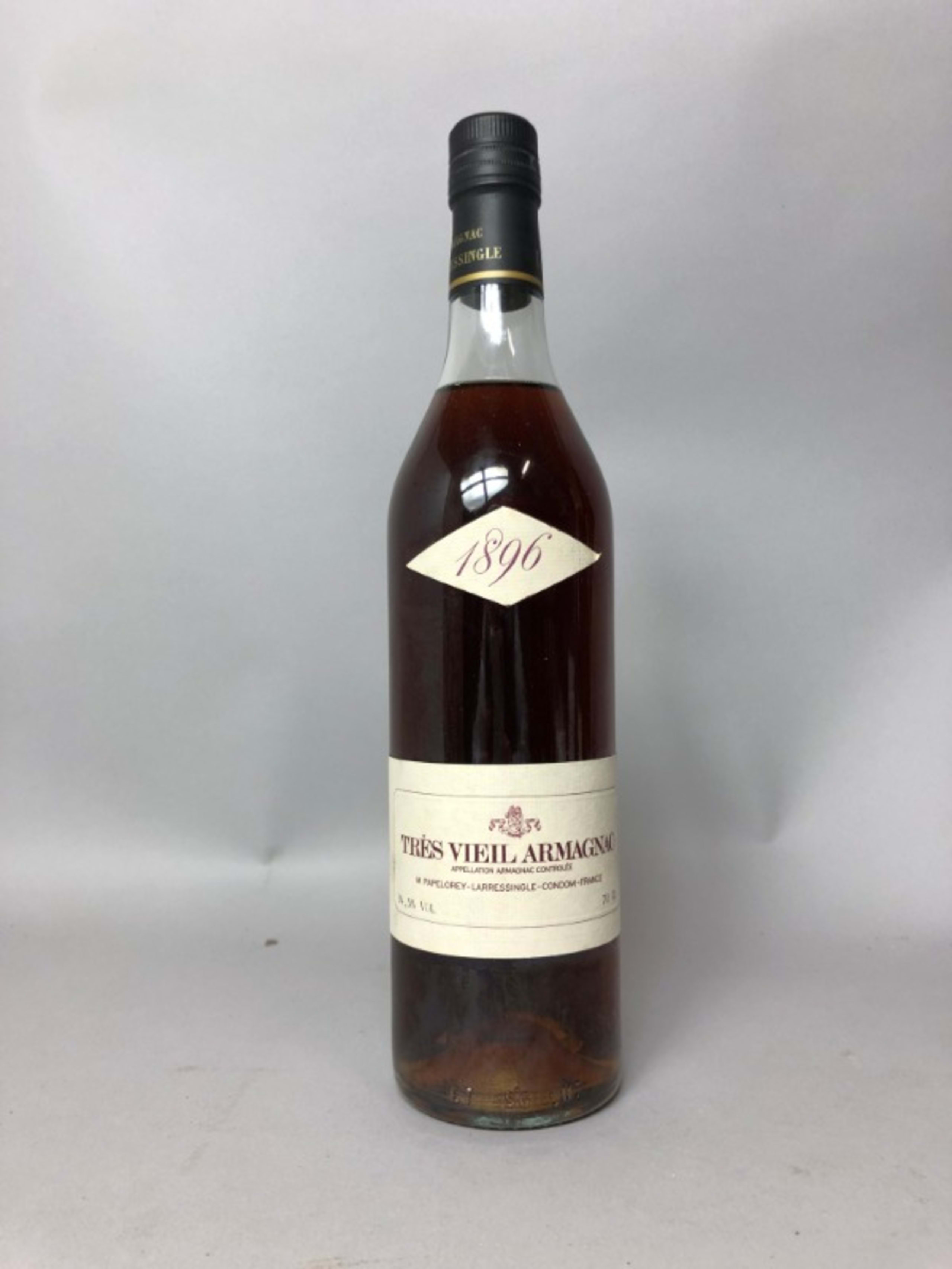 Très Vieil Armagnac, Larressingle, Armagnac, 1896