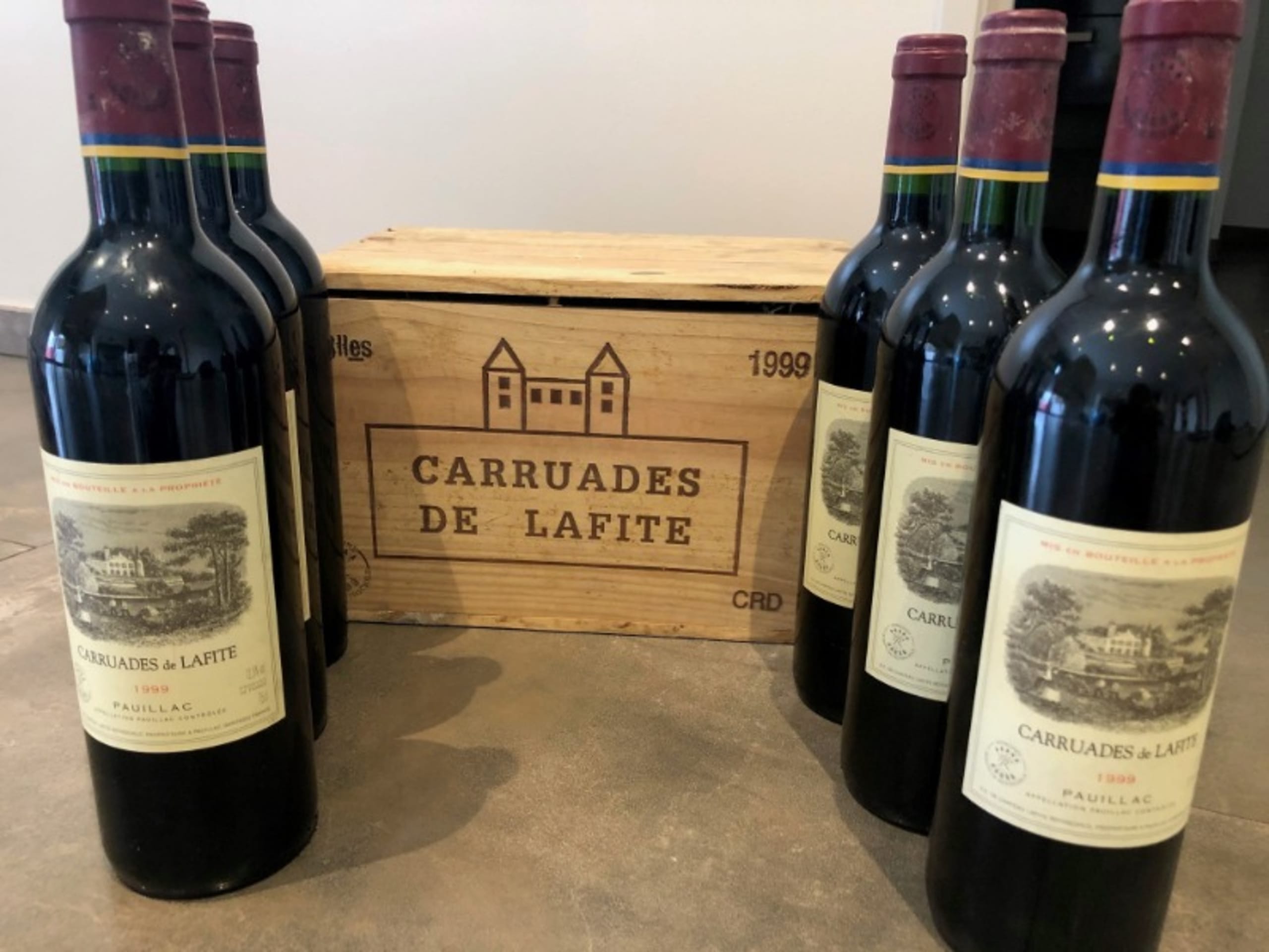 CBO/OWC 6 x Carruades de Lafite, Pauillac, 1999