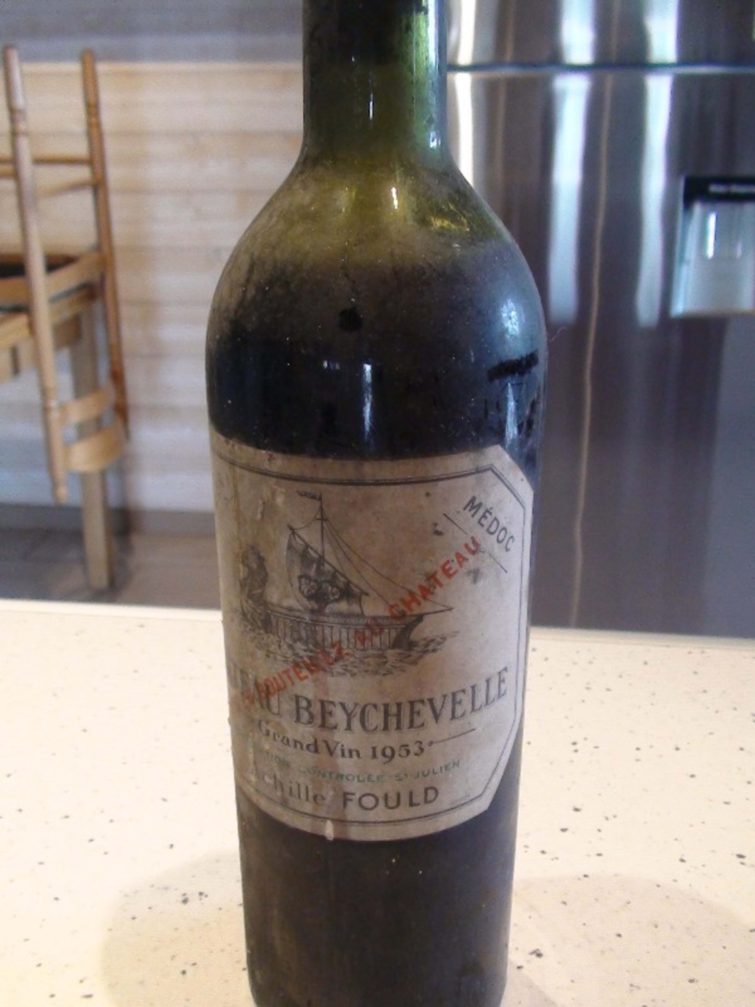 Château Beychevelle, Saint-Julien, 1953