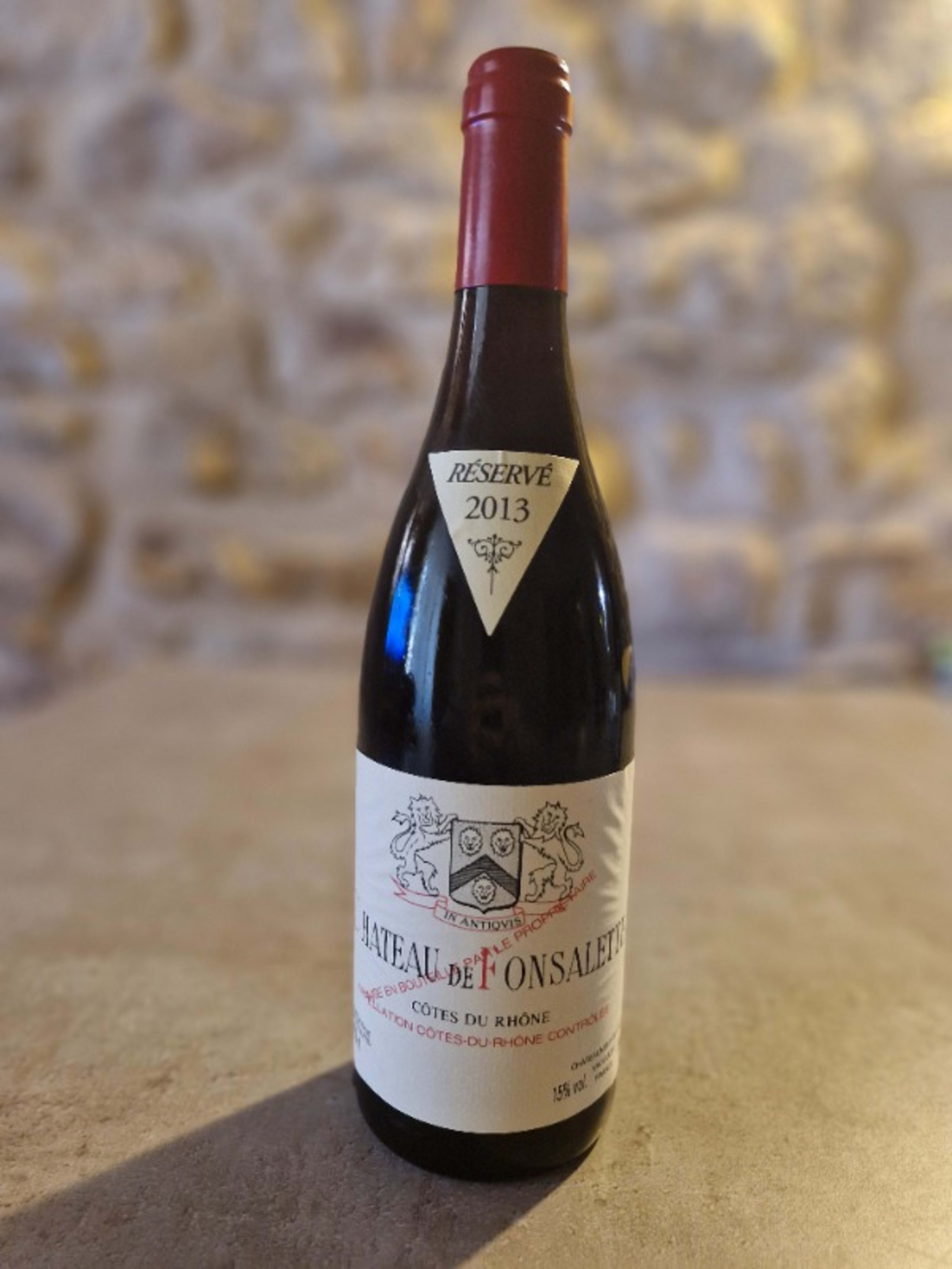 Côtes-du-Rhône, Château Fonsalette, 2013