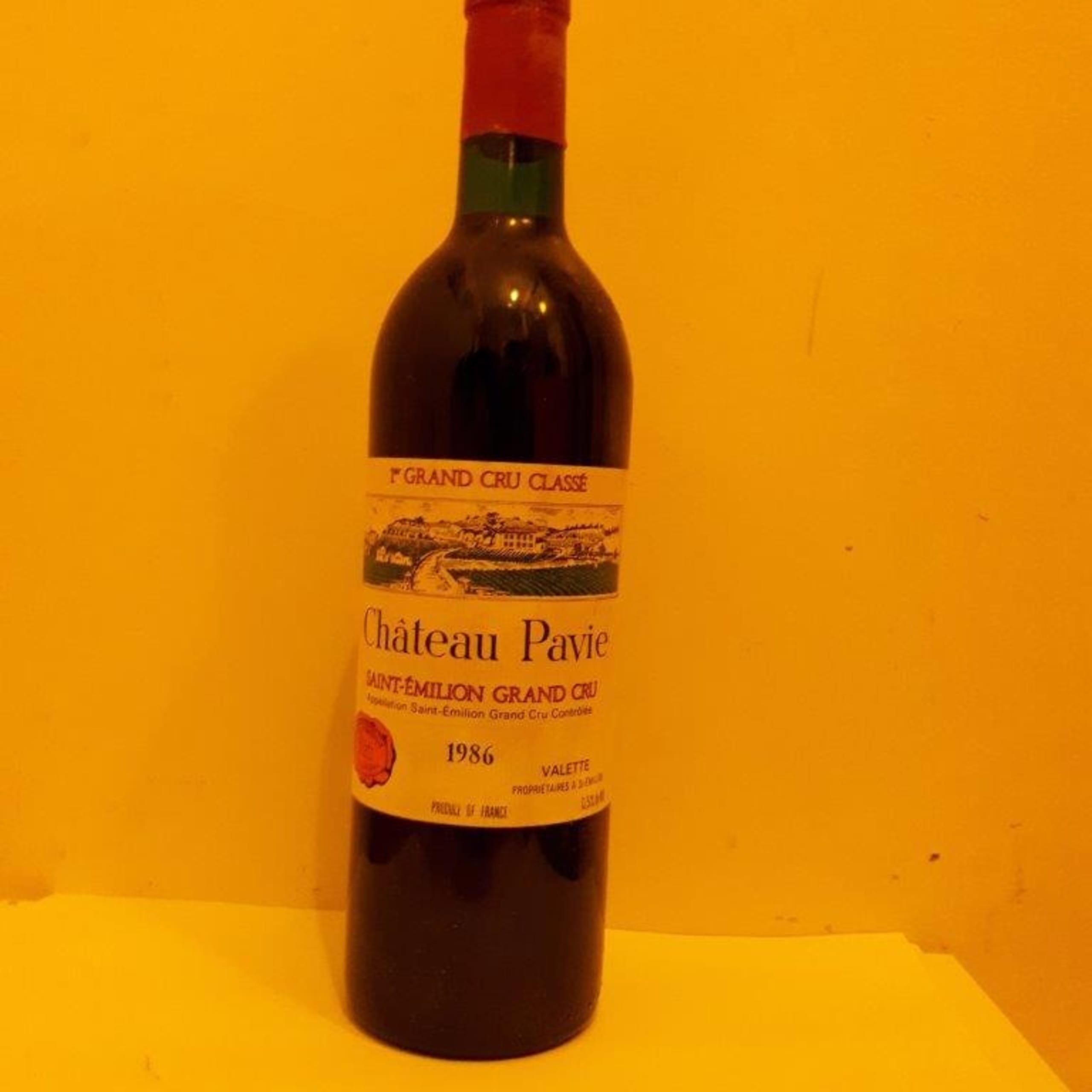 PAVIE, Saint-Émilion Grand Cru, 1986