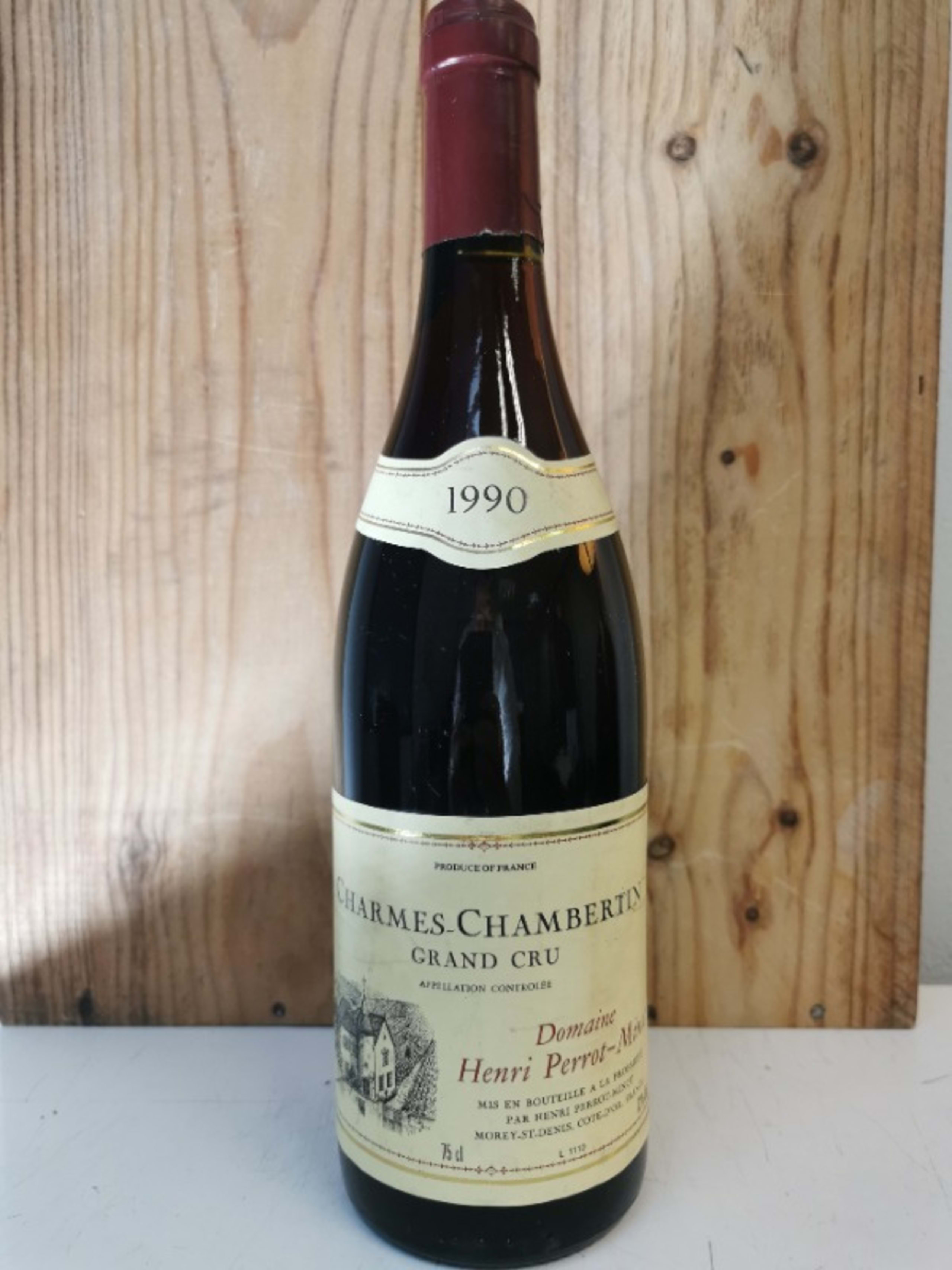 Charmes-Chambertin, Grand cru, Domaine H. Perrot Minot, 1990
