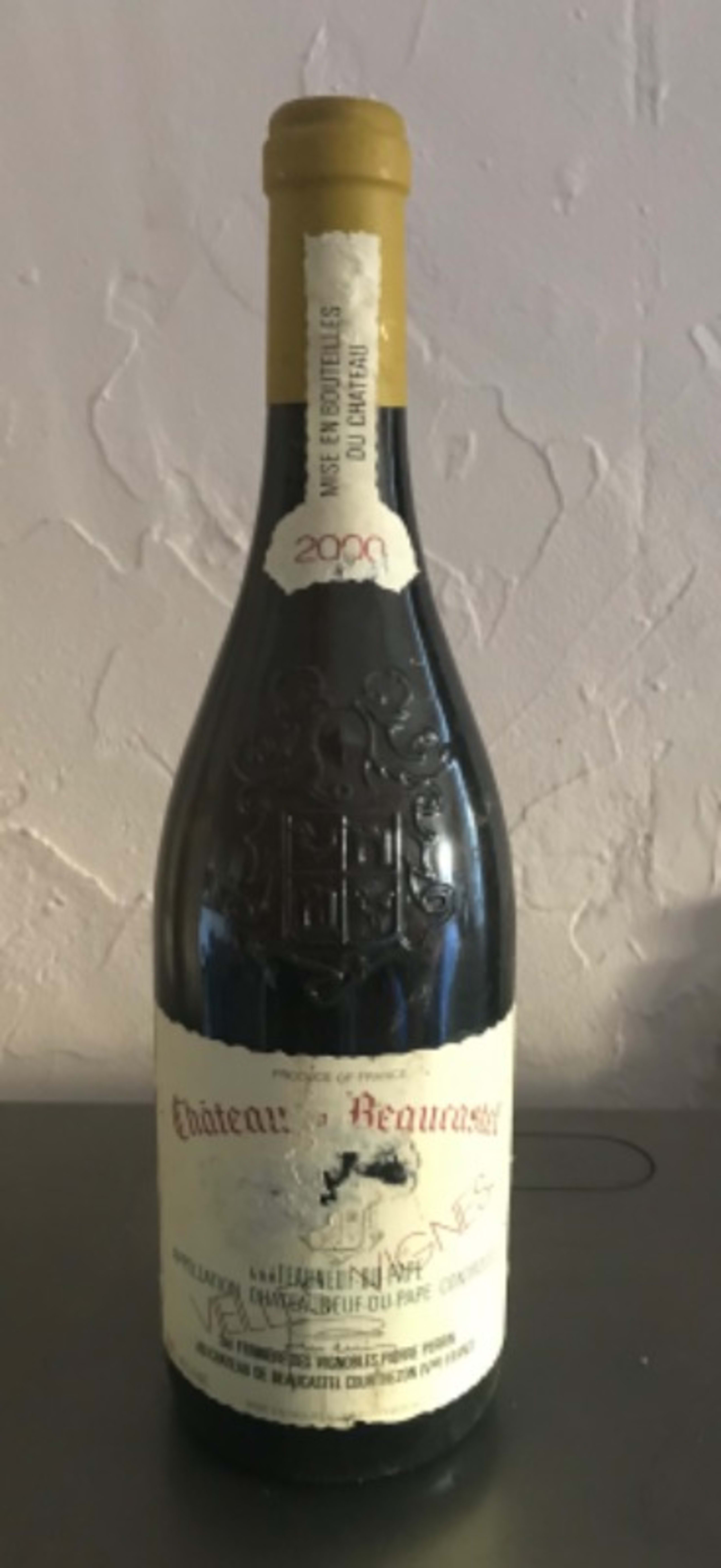 Châteauneuf-du-Pape (Bc/Wh), Vieilles vignes, Beaucastel, 2000