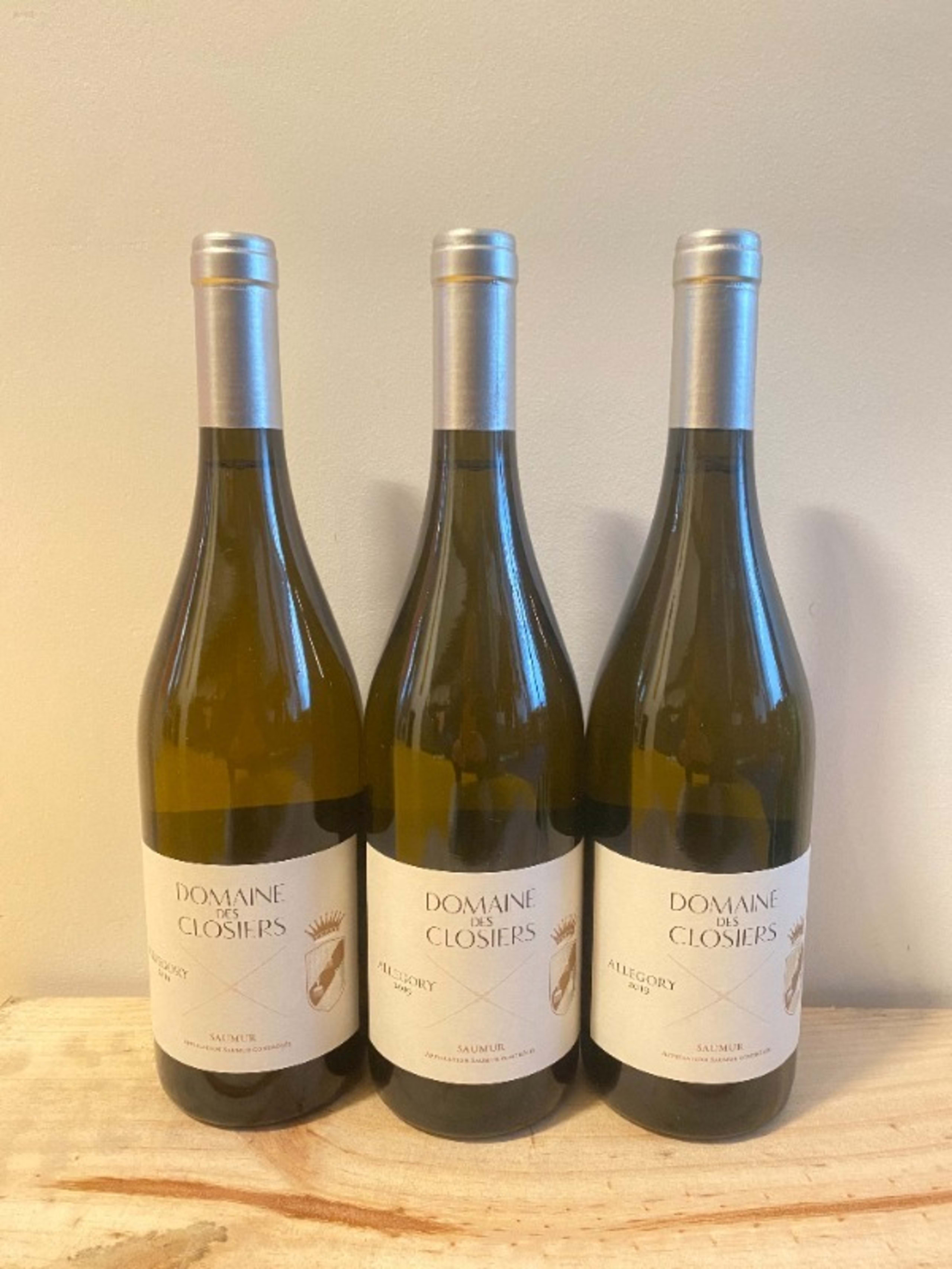 3 x Allegory, Saumur Blanc, Domaine des Closiers, 2019