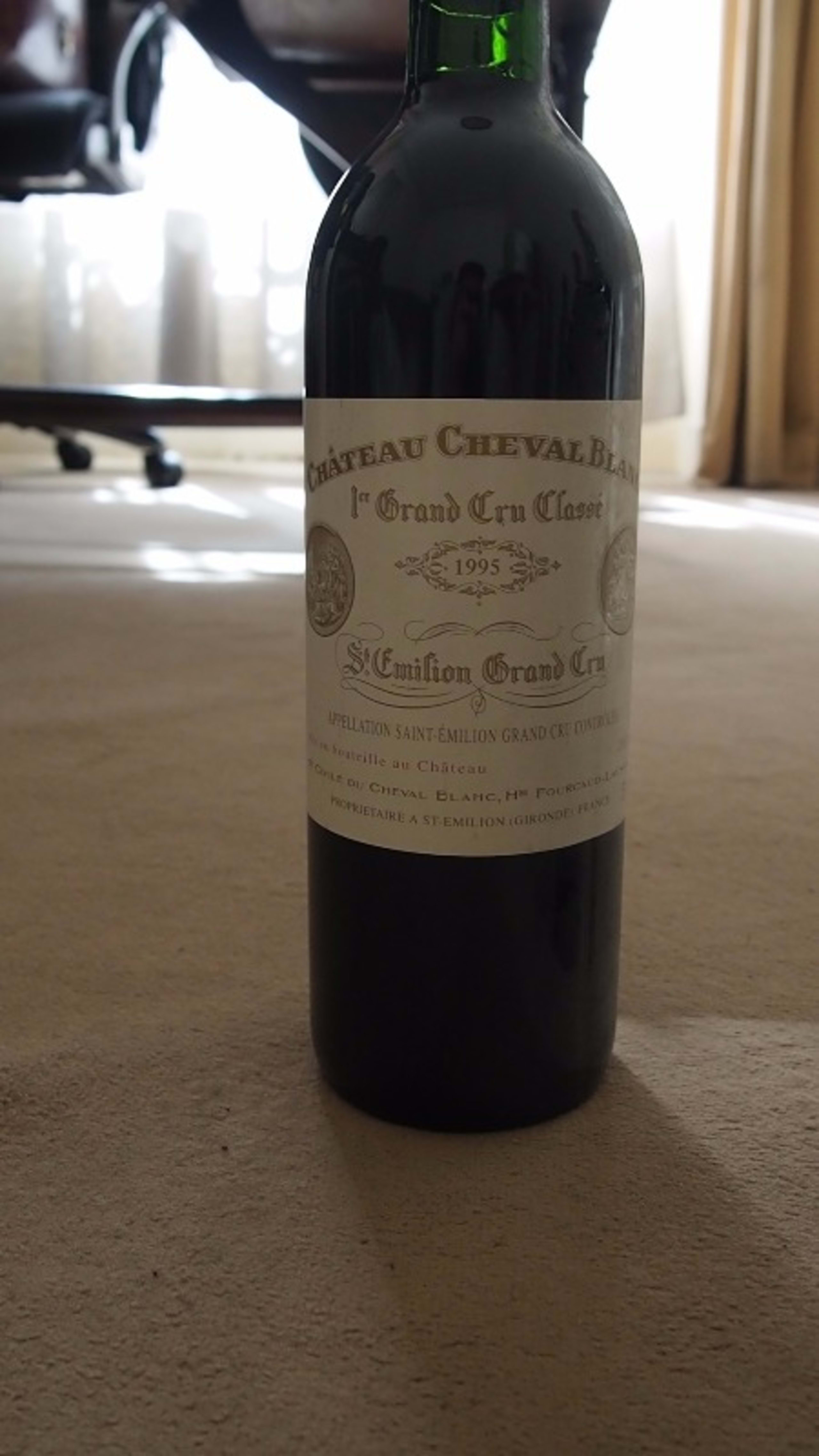 Saint-Émilion Grand Cru, Château Cheval Blanc, 1995