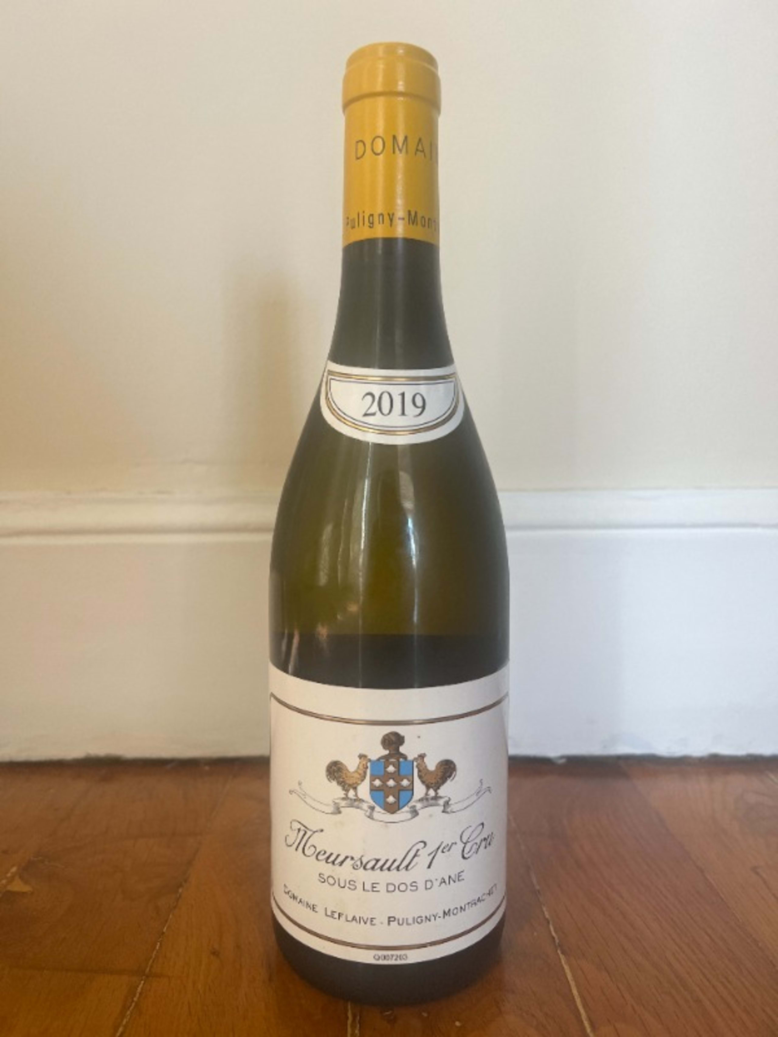 Meursault, 1er Cru Sous le Dos d'Âne, Domaine Leflaive, 2019