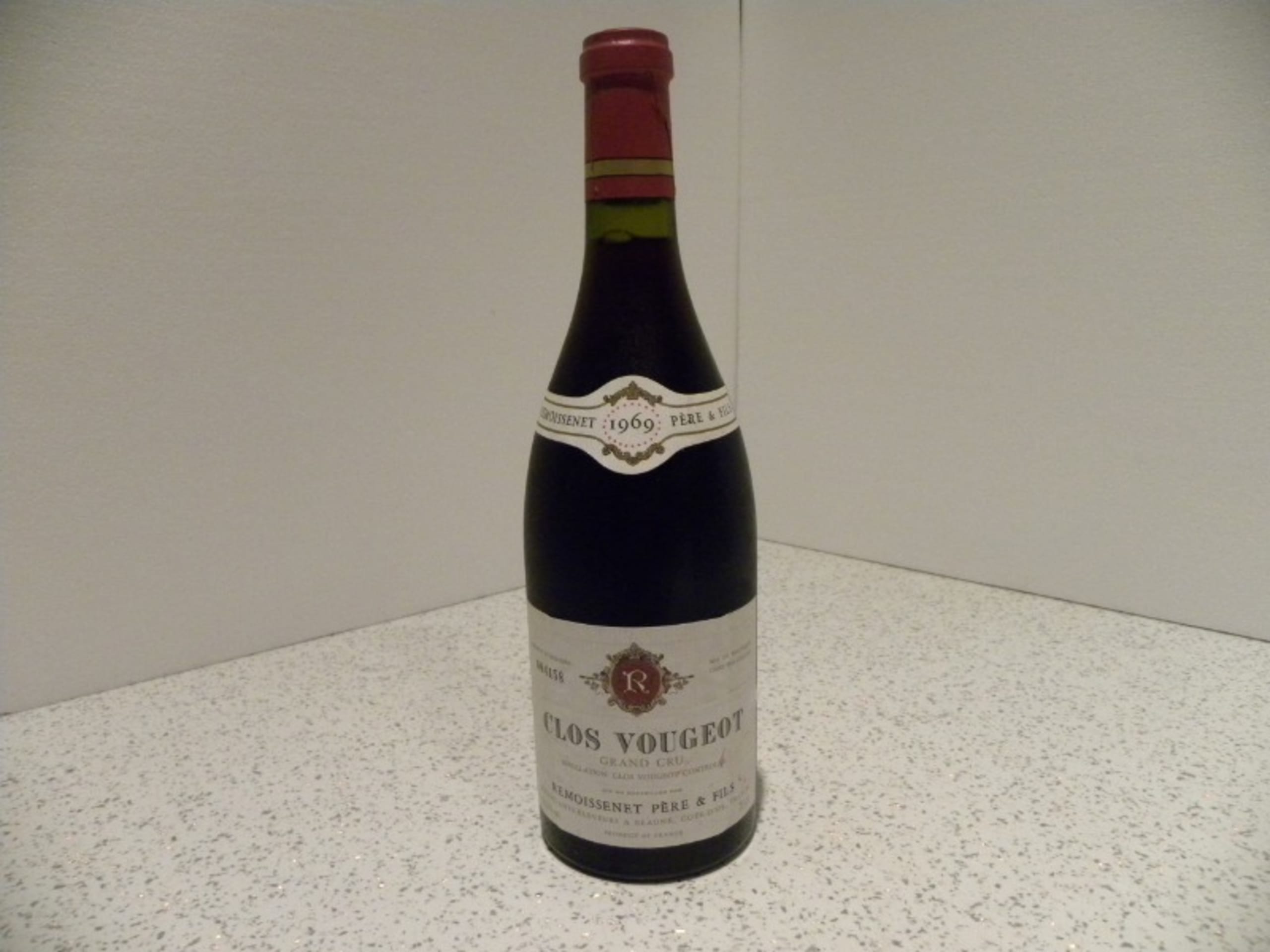 Clos de Vougeot, Grand Cru, Remoissenet Père & Fils, 1969