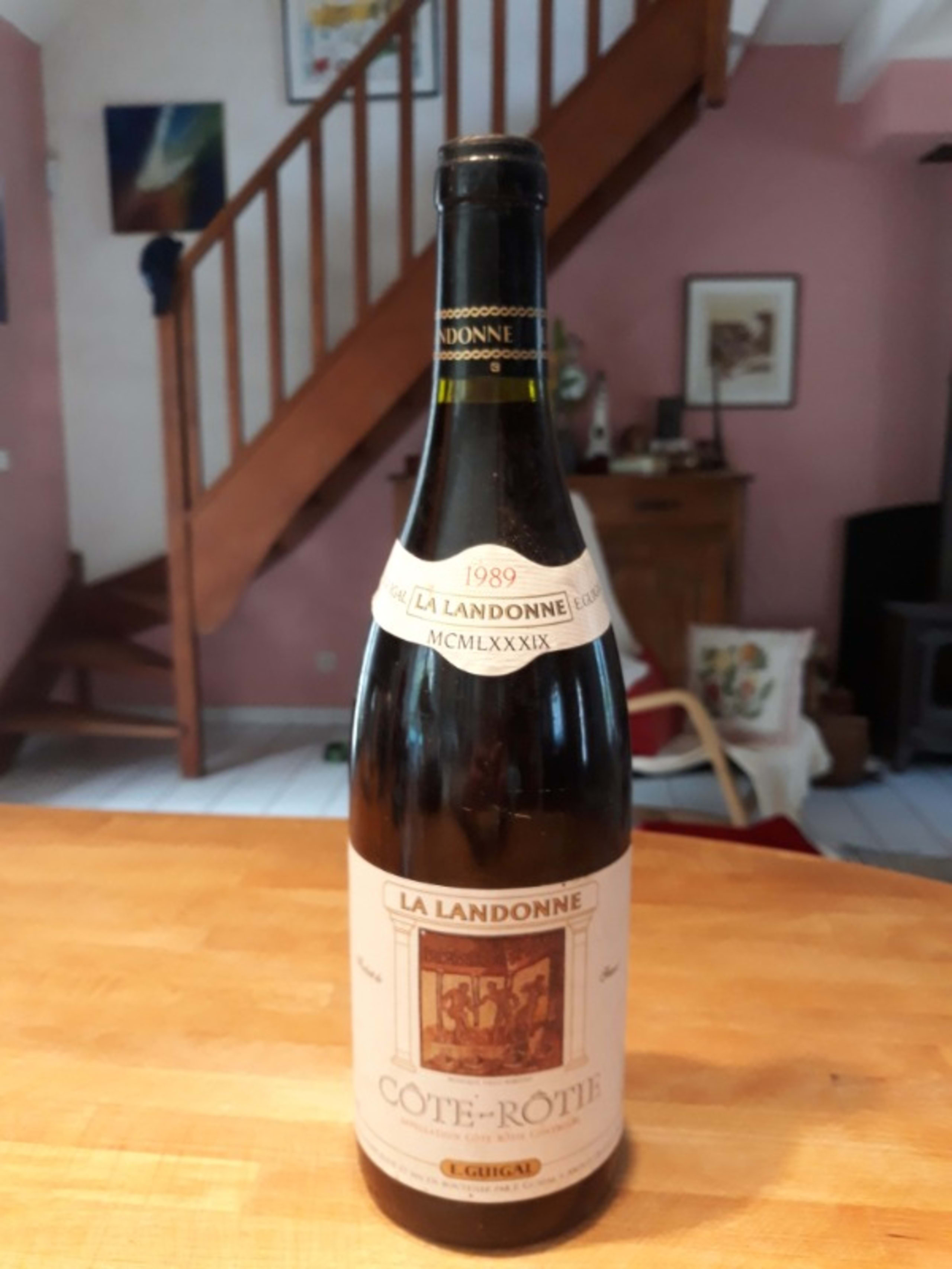 Côte-Rôtie, La Landonne, Guigal, 1989