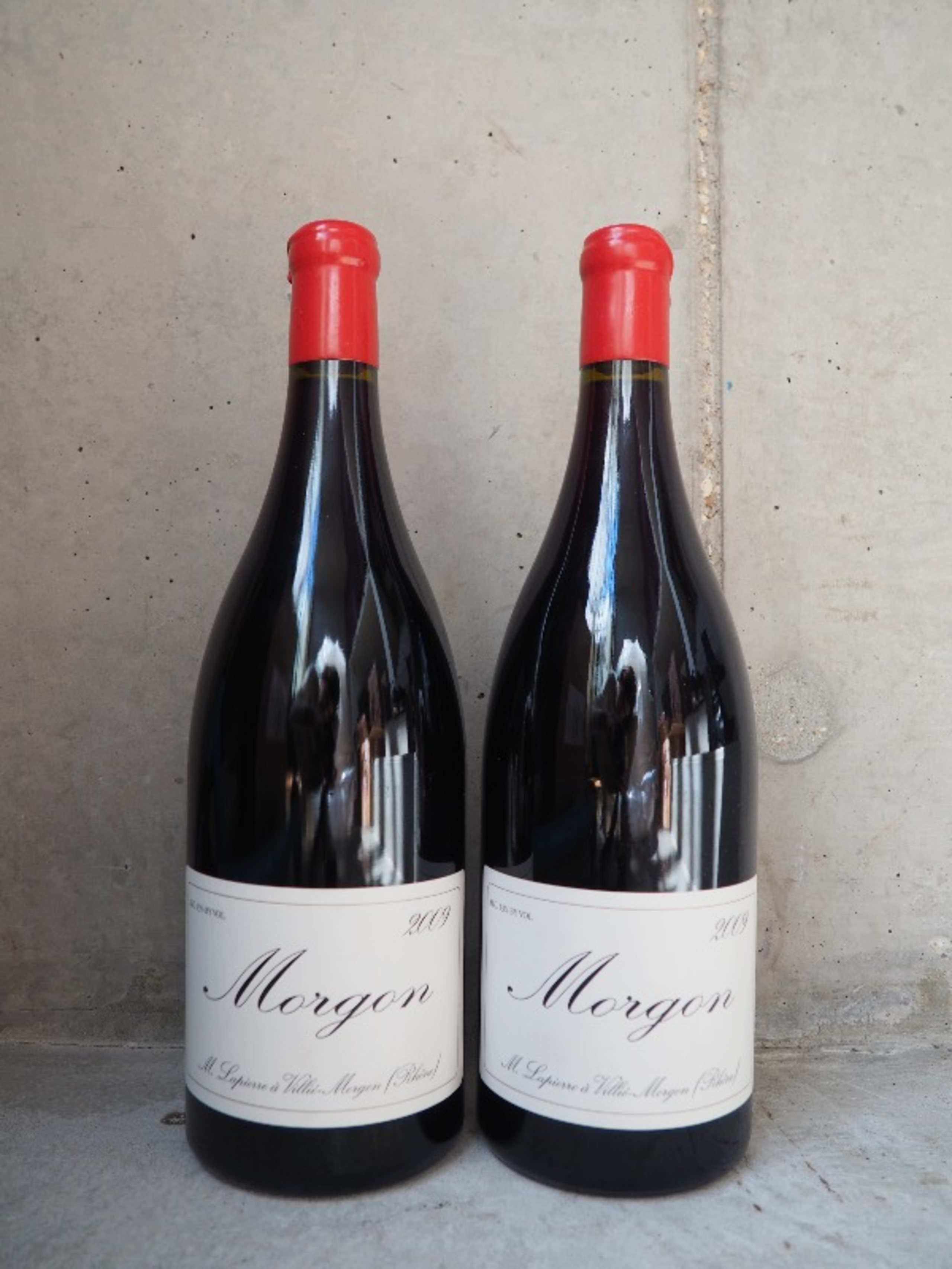 2 x Lapierre, Morgon, 2009 (Magnum)