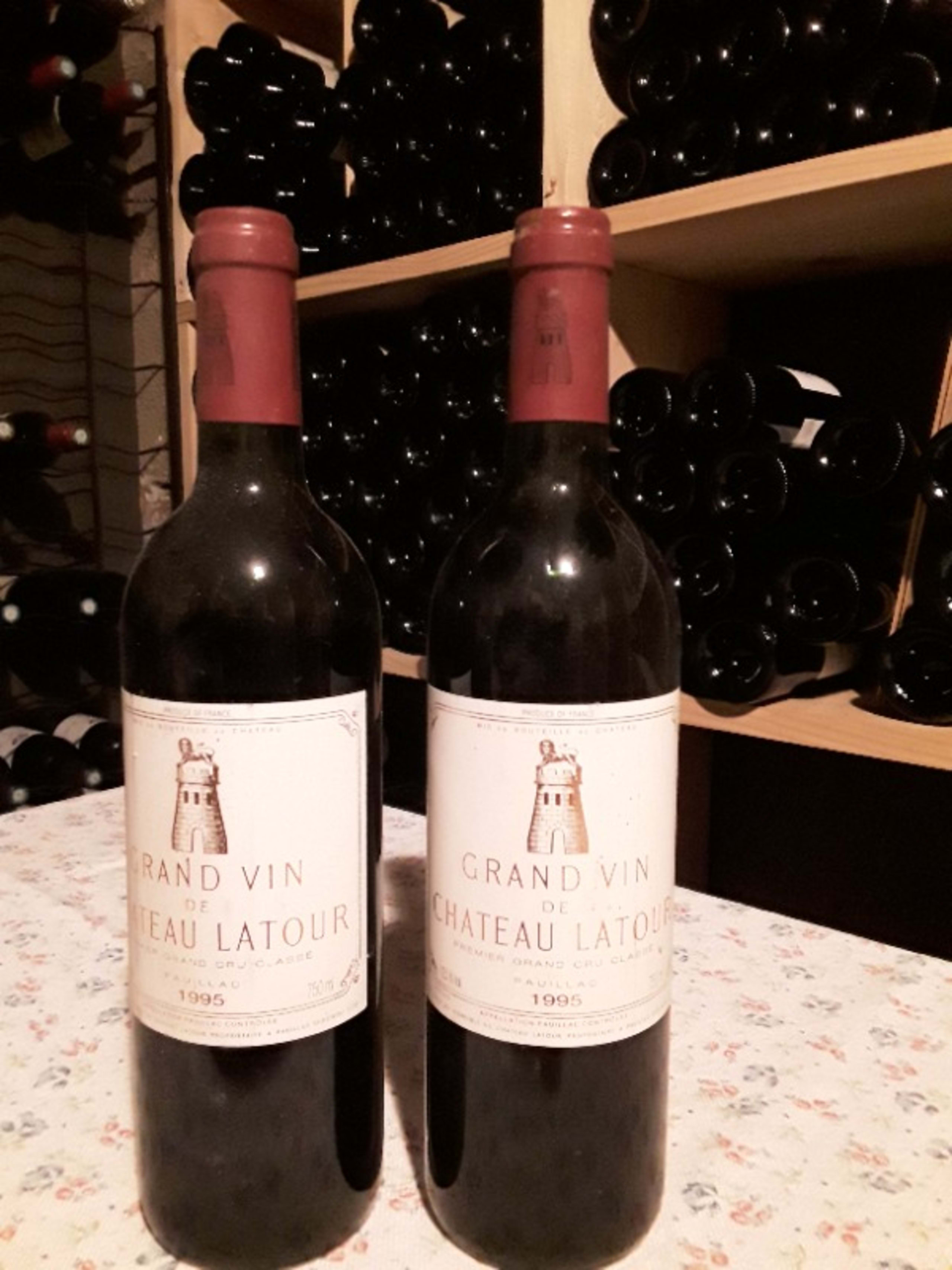 2 x Premier grand cru, Grand Vin de Château Latour, Pauillac, 1995
