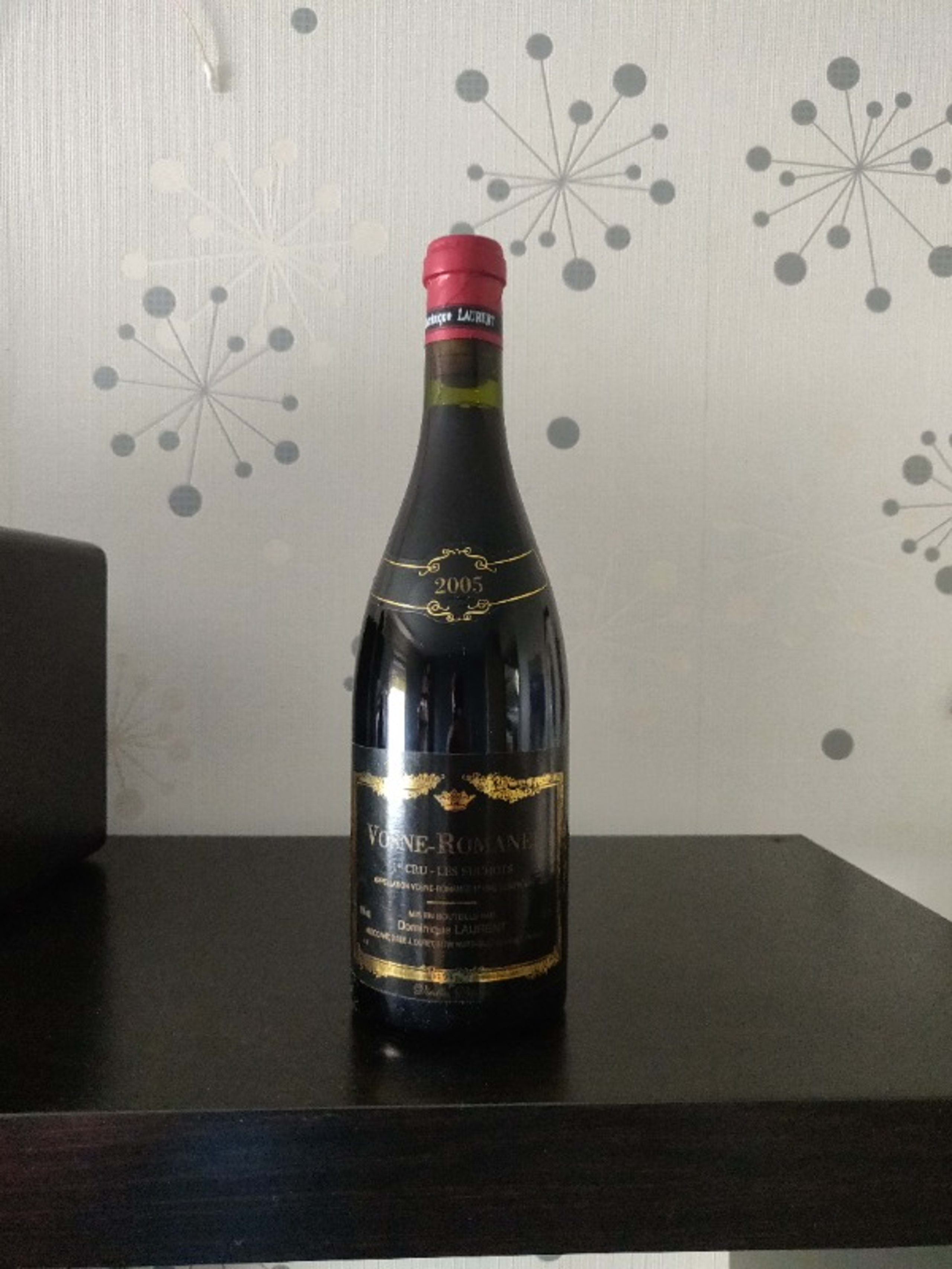 Vosne-Romanée, 1cru les Suchots, Dominique Laurent, 2005