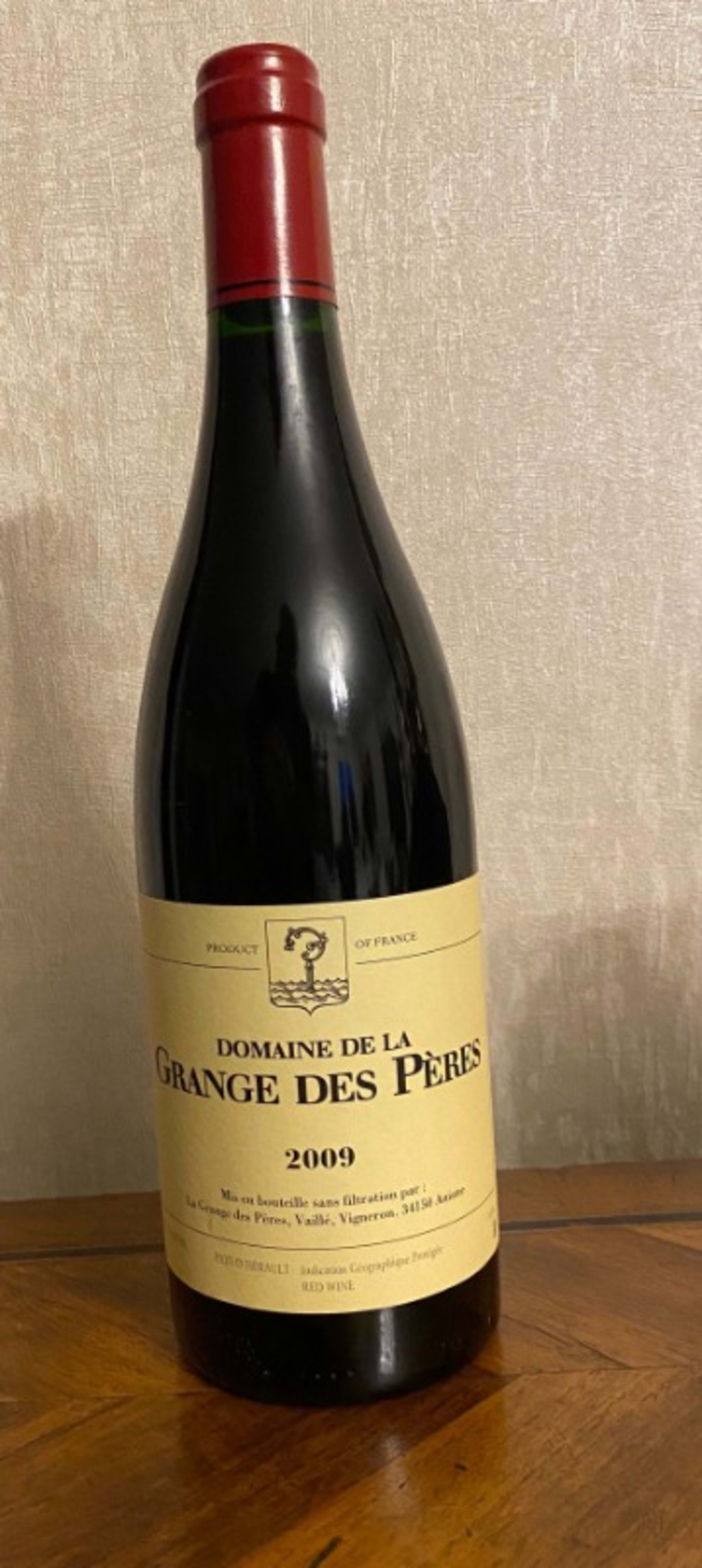 DOMAINE GRANGES DES PERES, Vin de Pays de l'Hérault, 2009