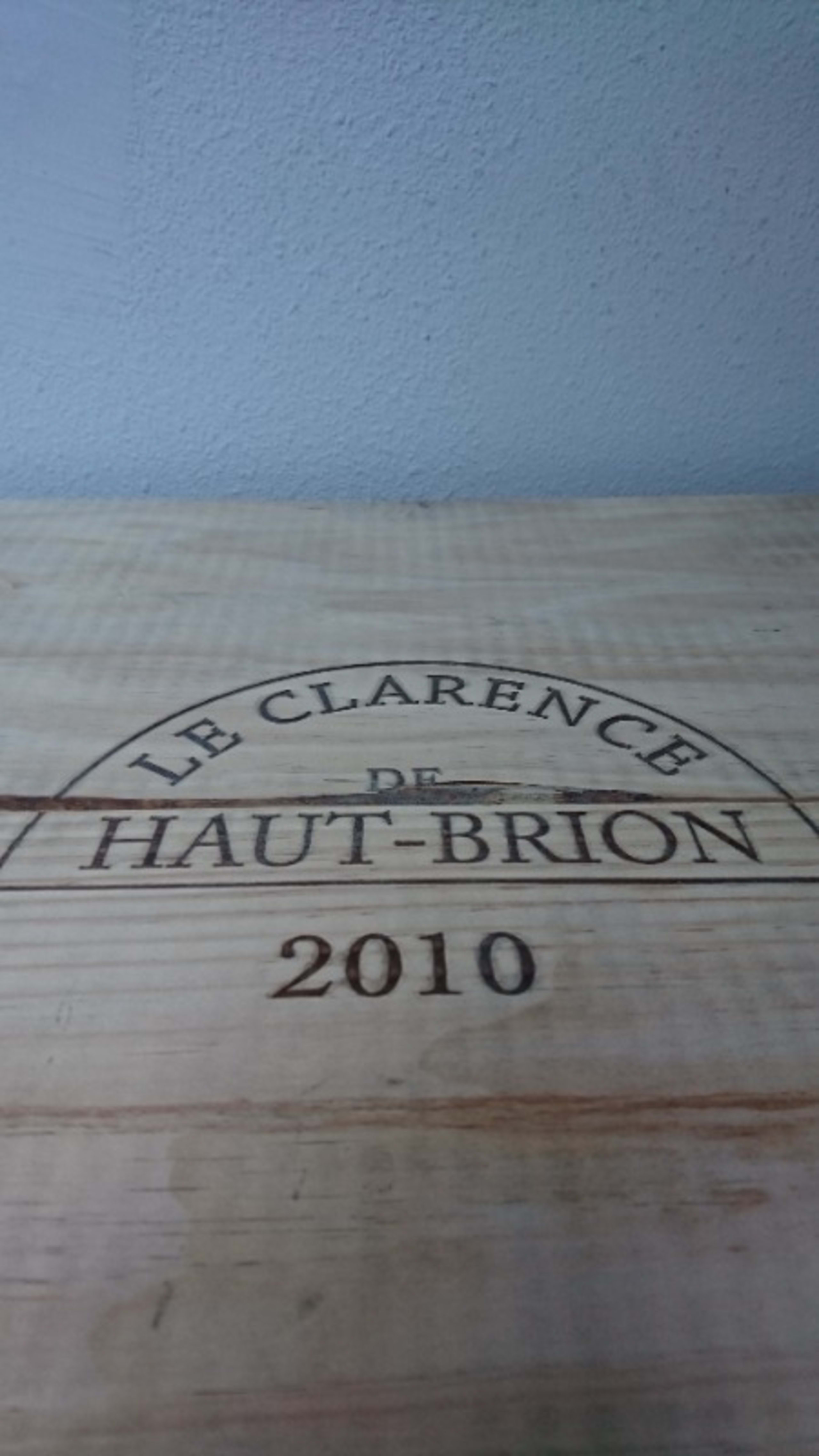CBO/OWC 6x Le Clarence de Haut Brion, Pessac-Léognan, 2010