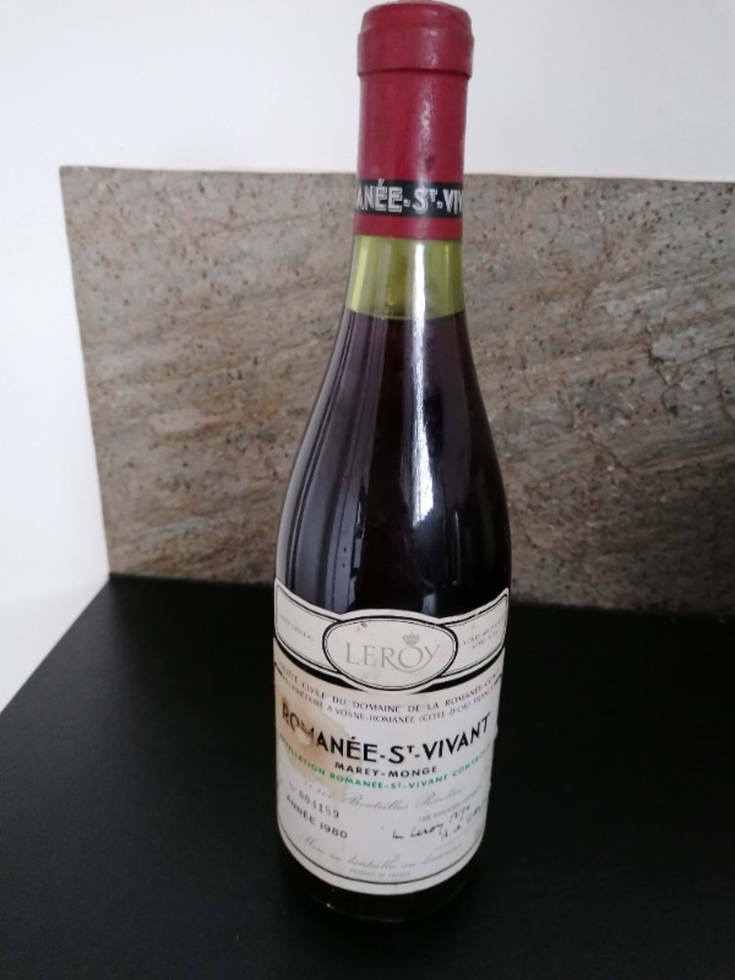 Romanée-Saint-Vivant, domaine de la Romanée Conti, 1980