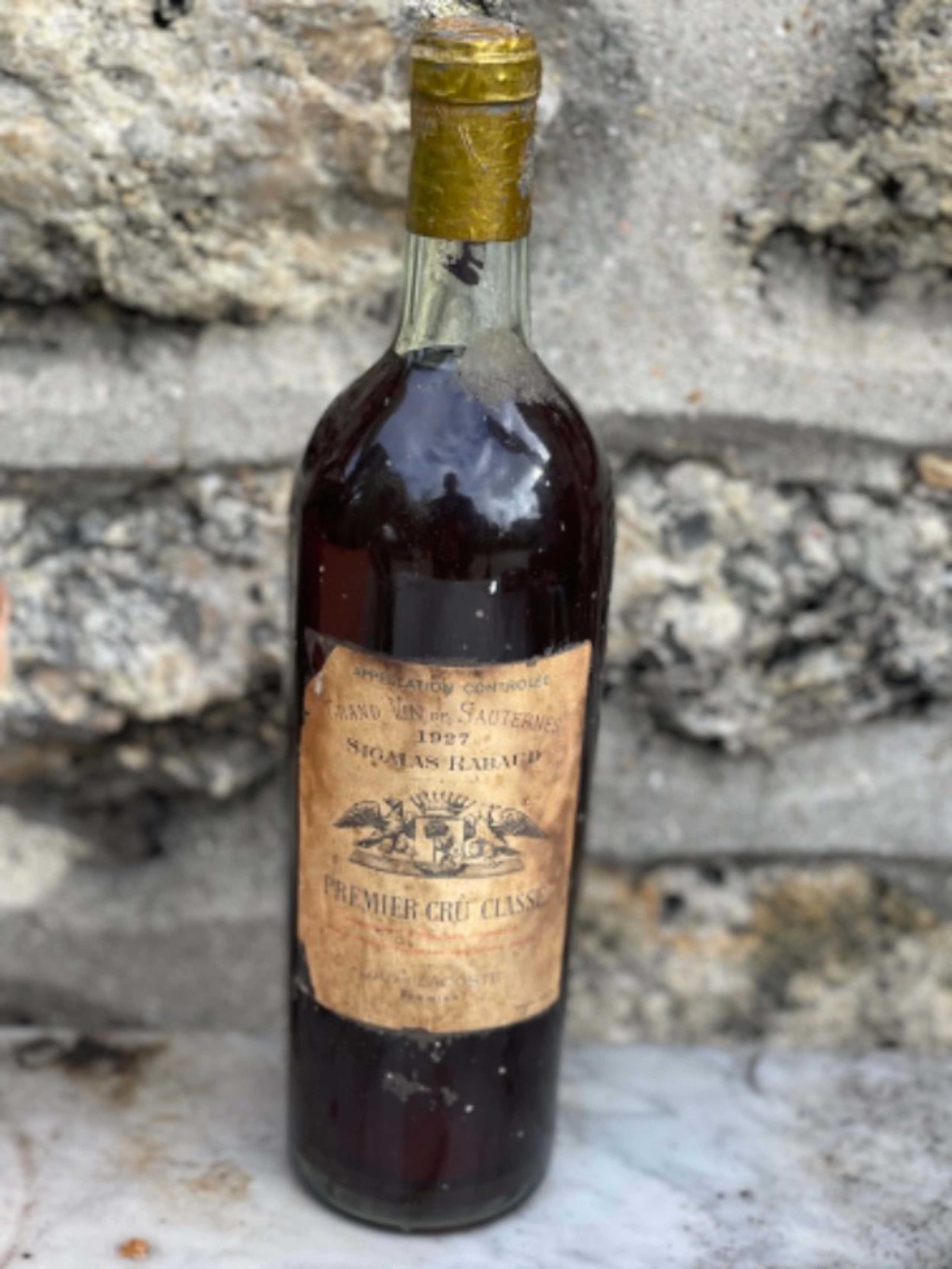 Sigalas Rabaud, Sauternes, 1927