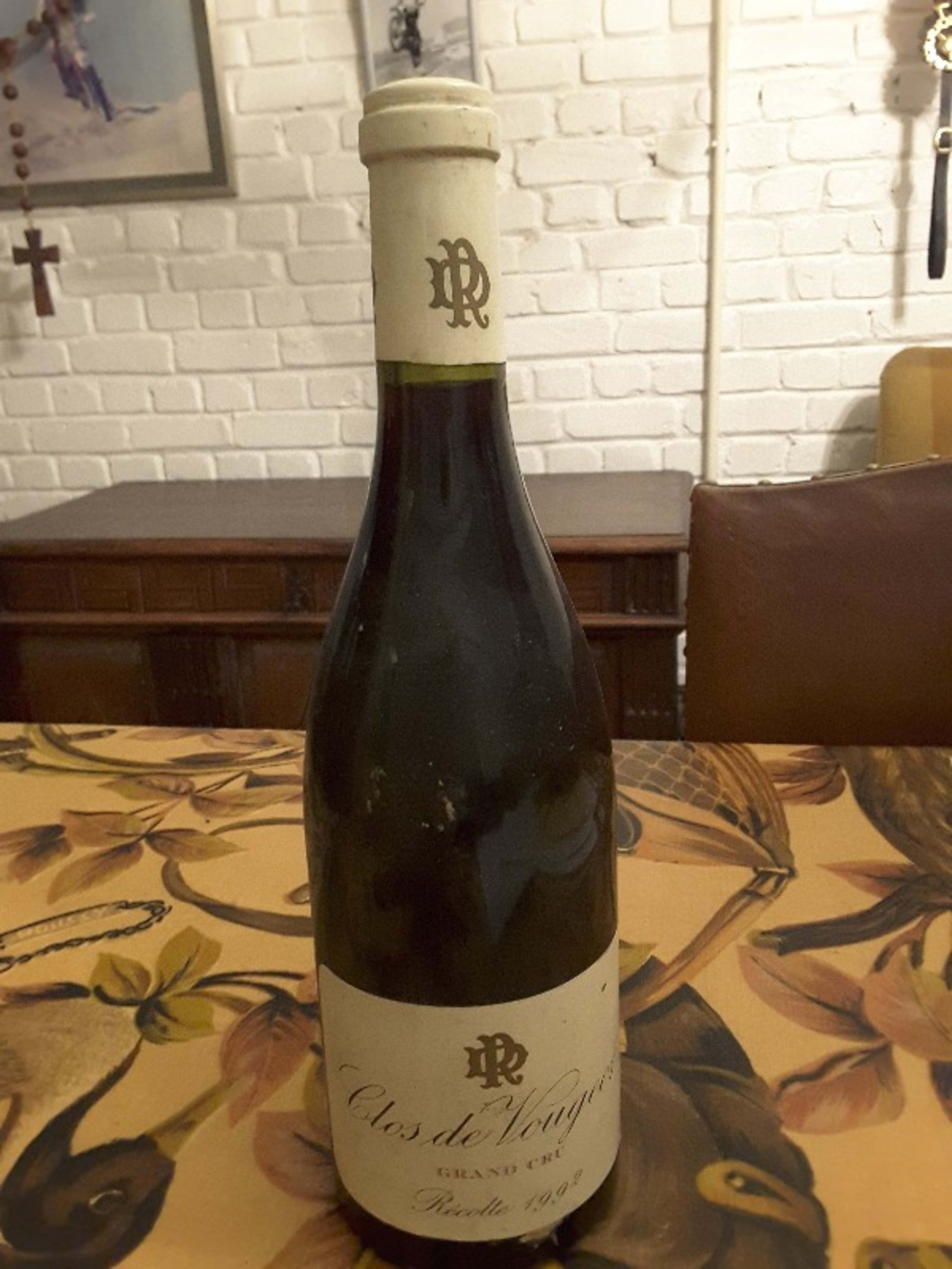 Clos de Vougeot, Grand cru, Marc Rougeot Dupin, 1992