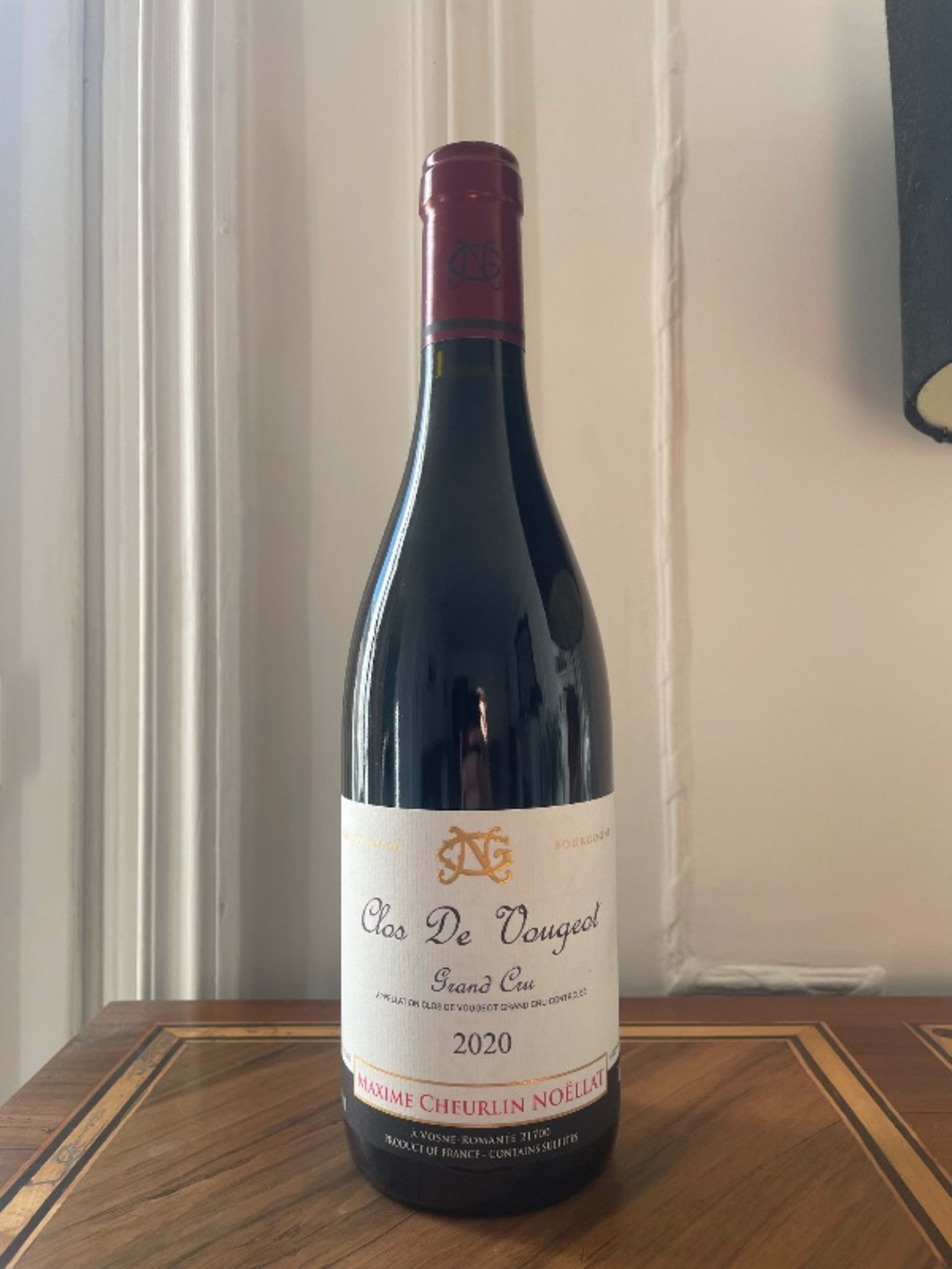 Clos de Vougeot, Grand Cru, Maxime Cheurlin Noellat, 2020