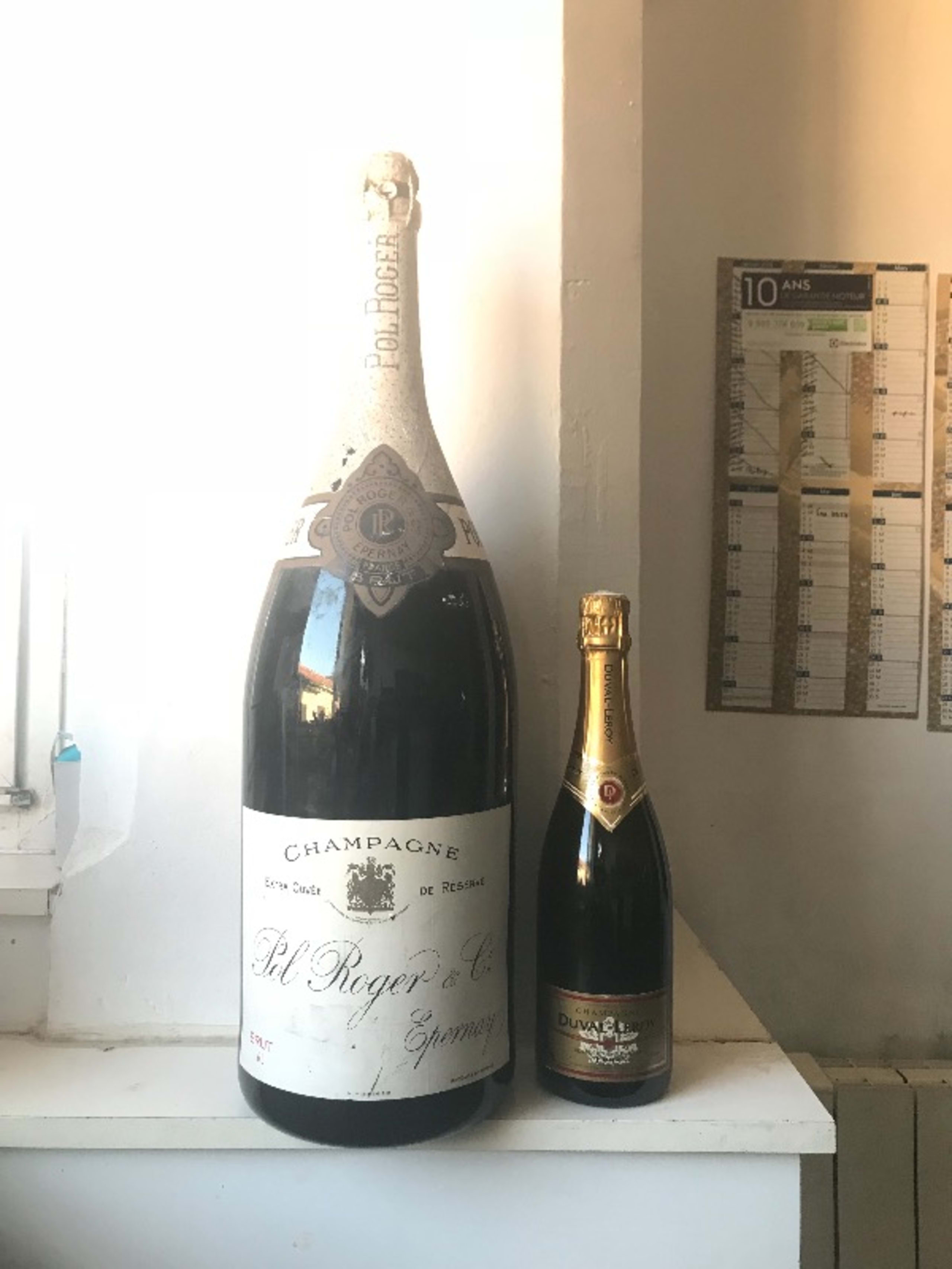 Superbe Mathusalem (6litres) Champagne Pol Roger, Champagne, 1940's
