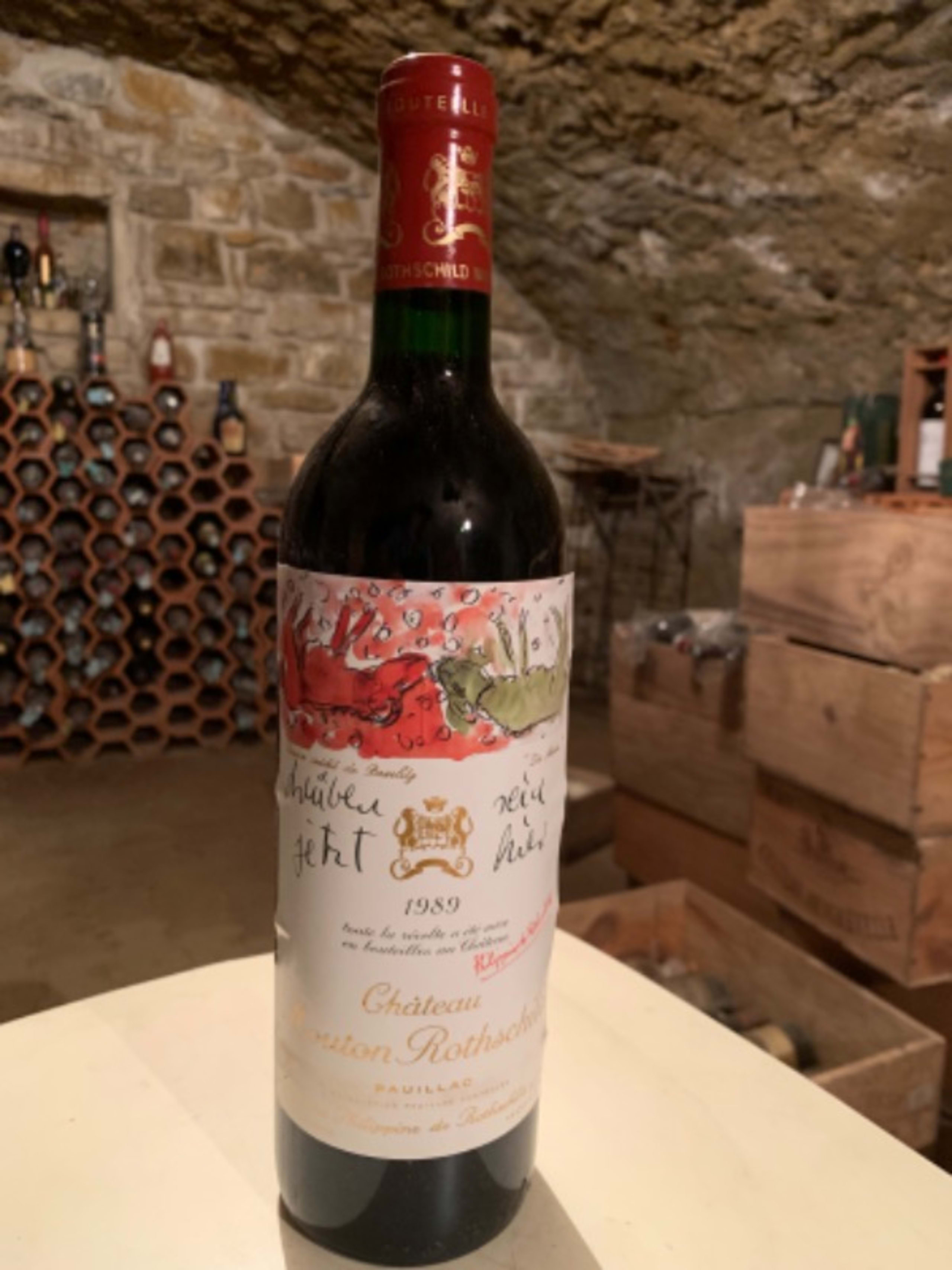 Château Mouton Rothschild, Pauillac, 1989
